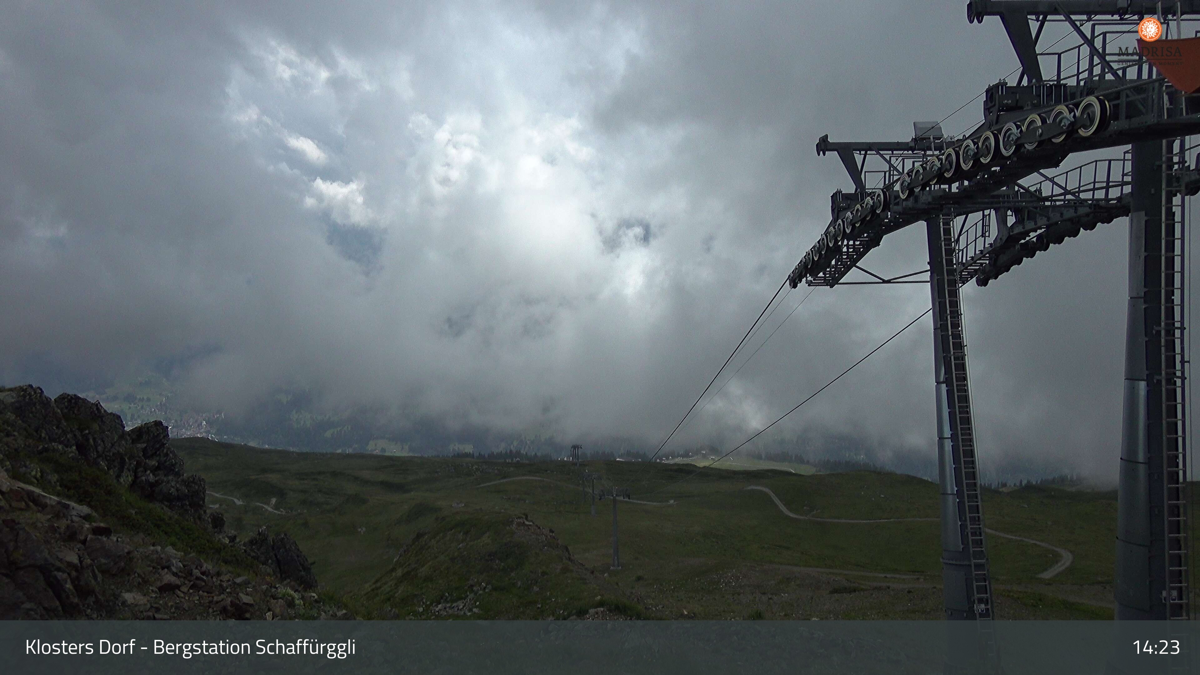 Archiv Foto Webcam Madrisa