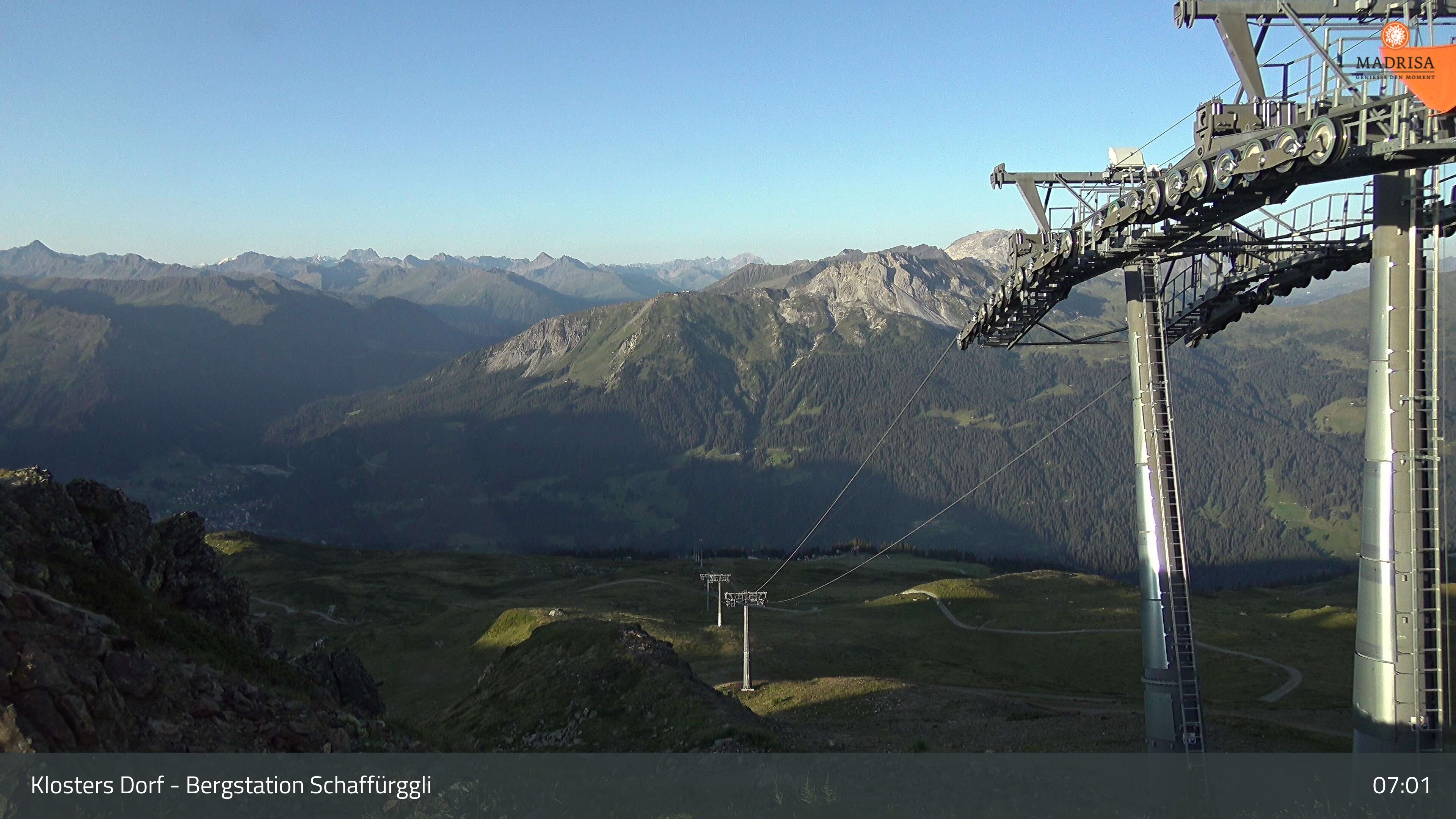 Archiv Foto Webcam Madrisa