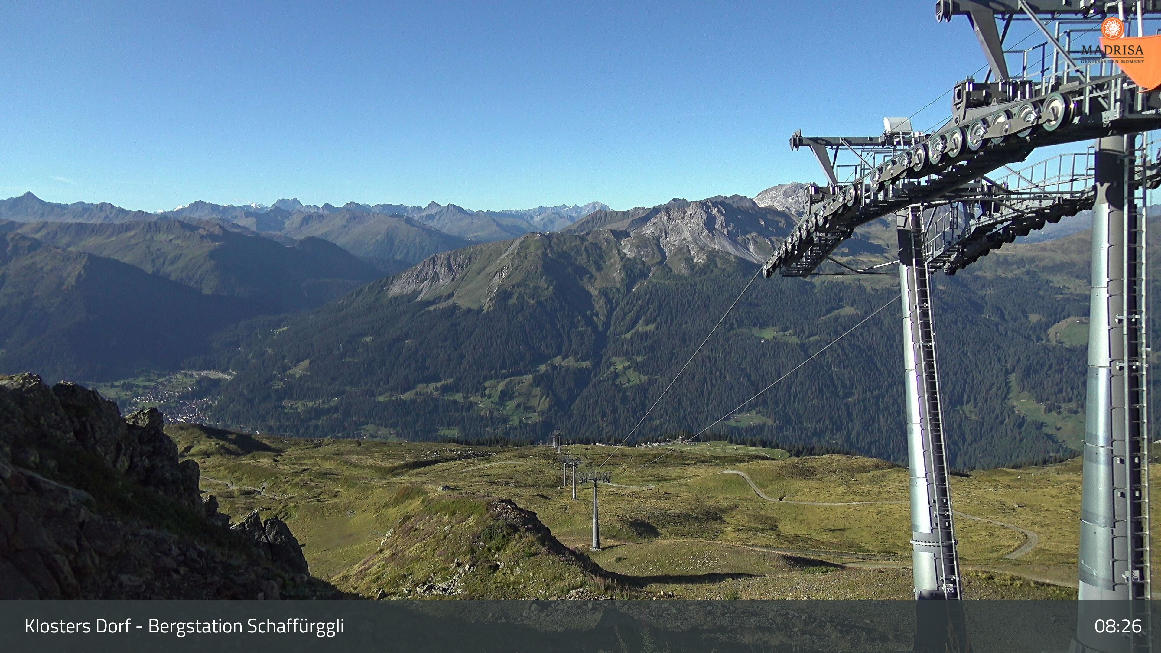 Archiv Foto Webcam Madrisa