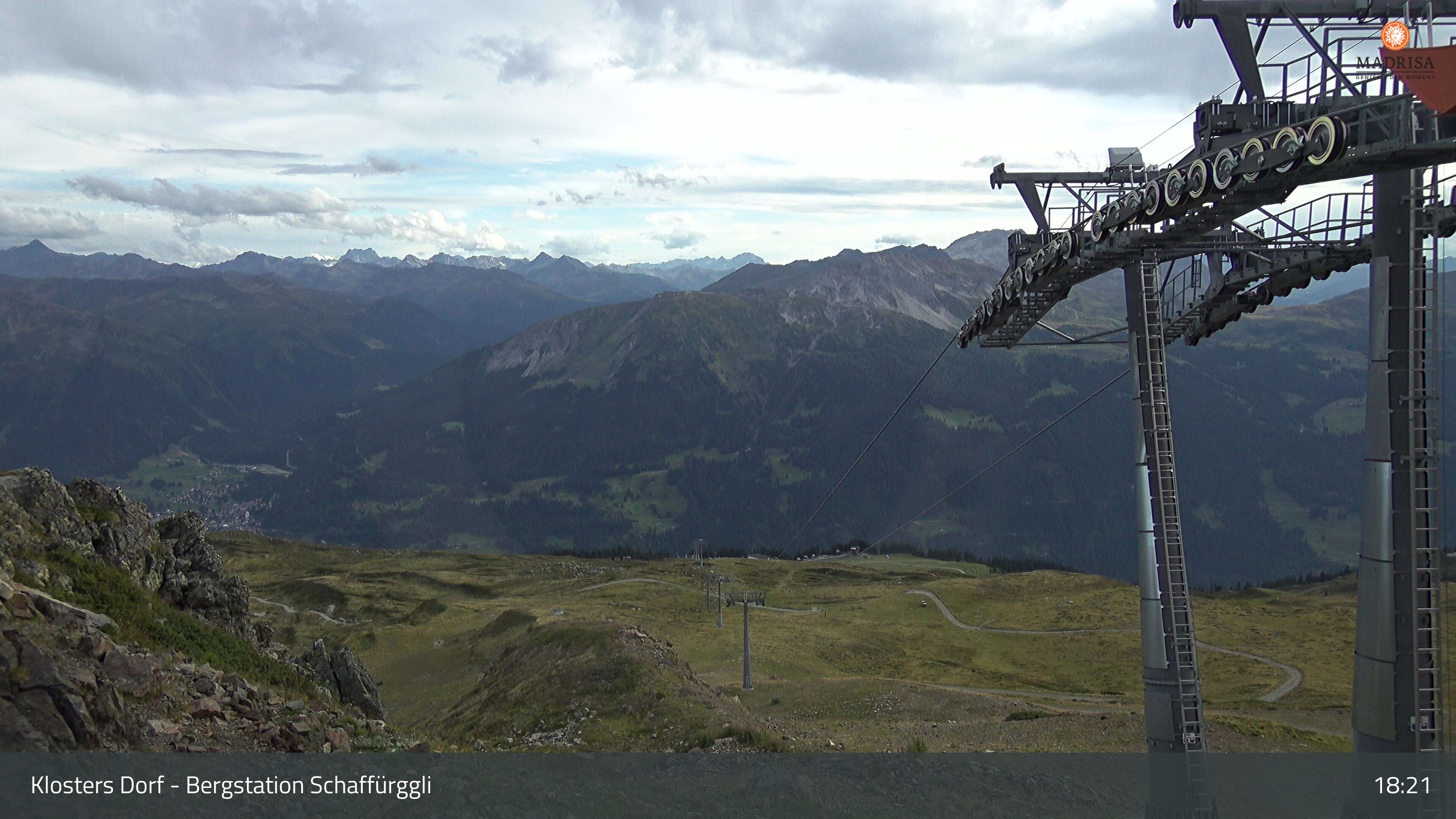 Archiv Foto Webcam Madrisa