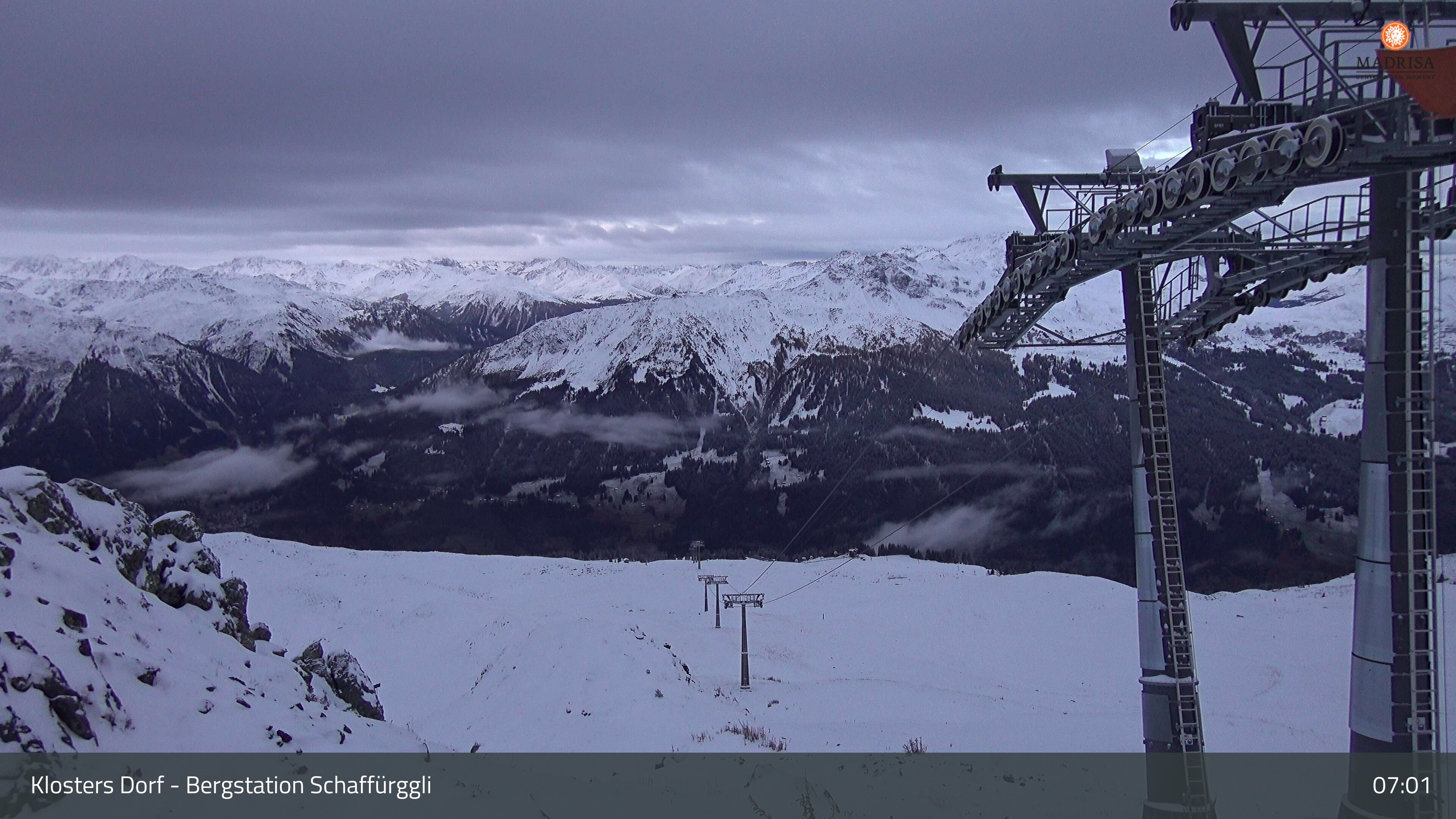 Archived image Webcam Madrisa
