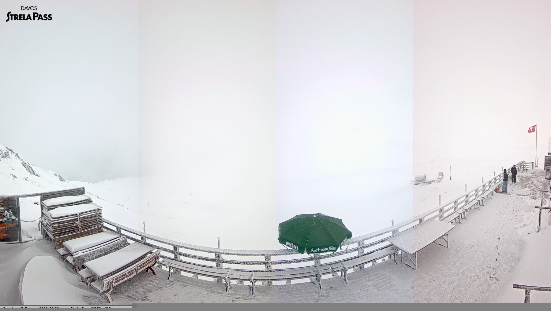 Archived image Webcam Schatzalp - Strela Pass