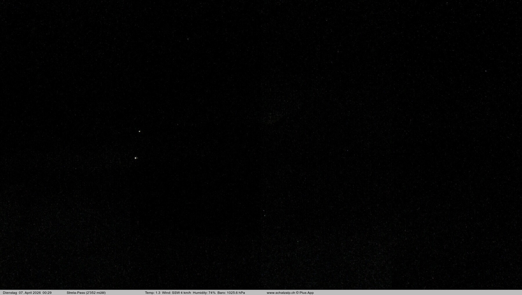 Archiv Foto Webcam Restaurant Strela Pass Schatzalp