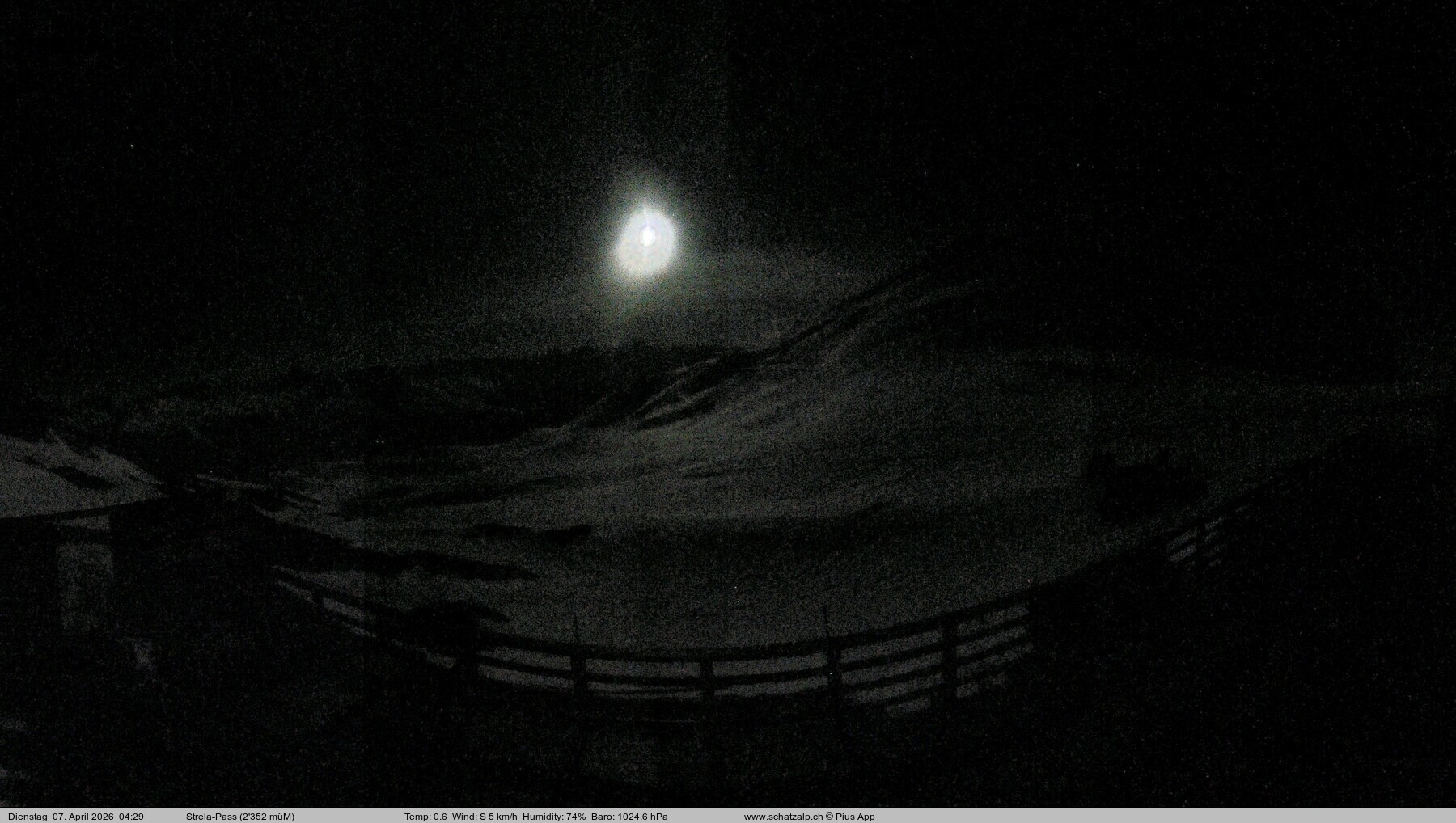 Archiv Foto Webcam Restaurant Strela Pass Schatzalp