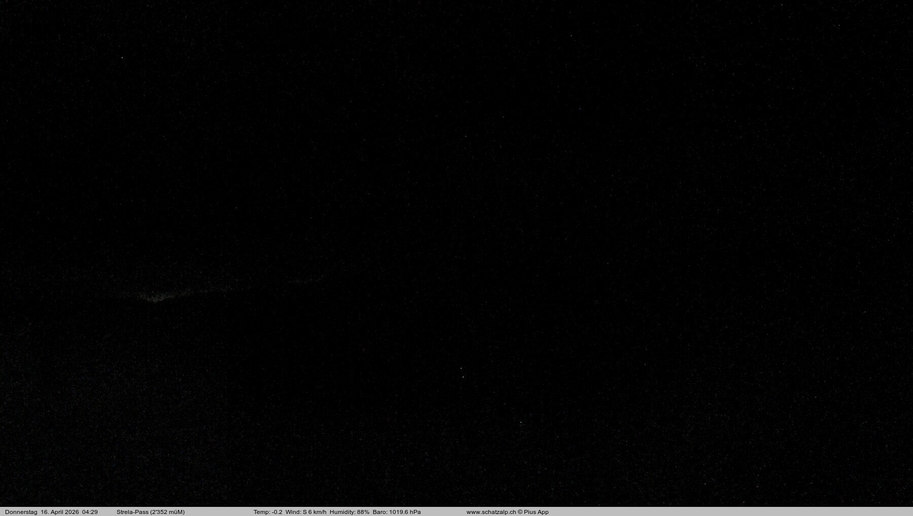 Archiv Foto Webcam Restaurant Strela Pass Schatzalp