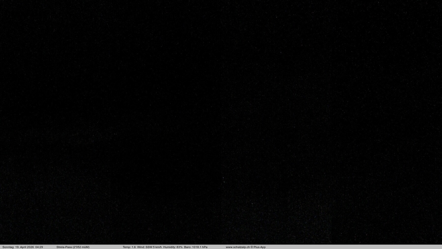 Archiv Foto Webcam Restaurant Strela Pass Schatzalp