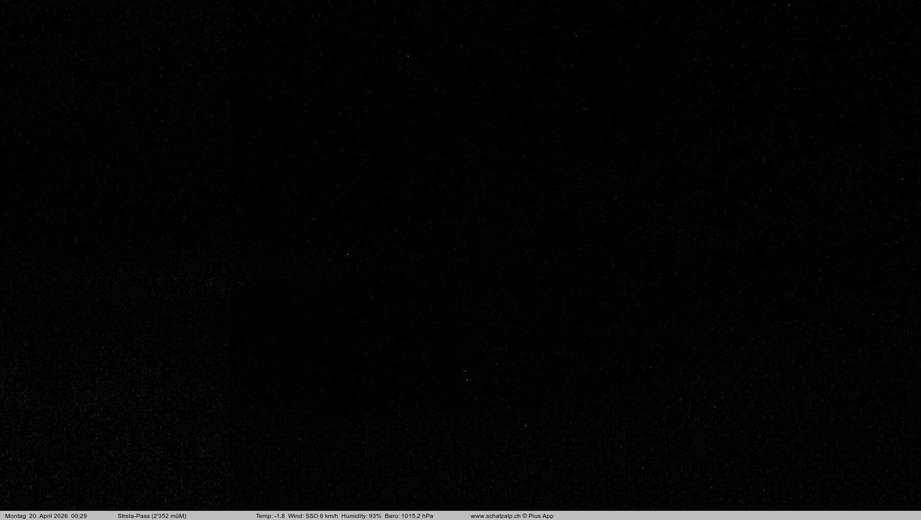 Archiv Foto Webcam Restaurant Strela Pass Schatzalp