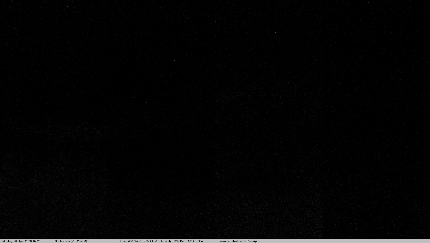 Archiv Foto Webcam Restaurant Strela Pass Schatzalp