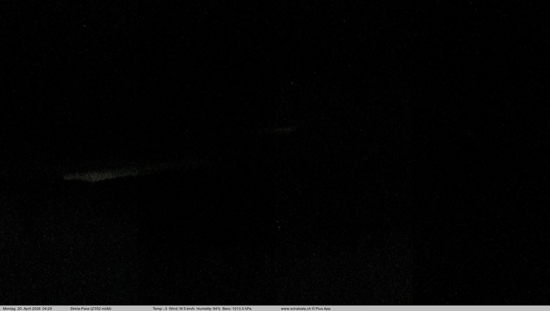 Archiv Foto Webcam Restaurant Strela Pass Schatzalp