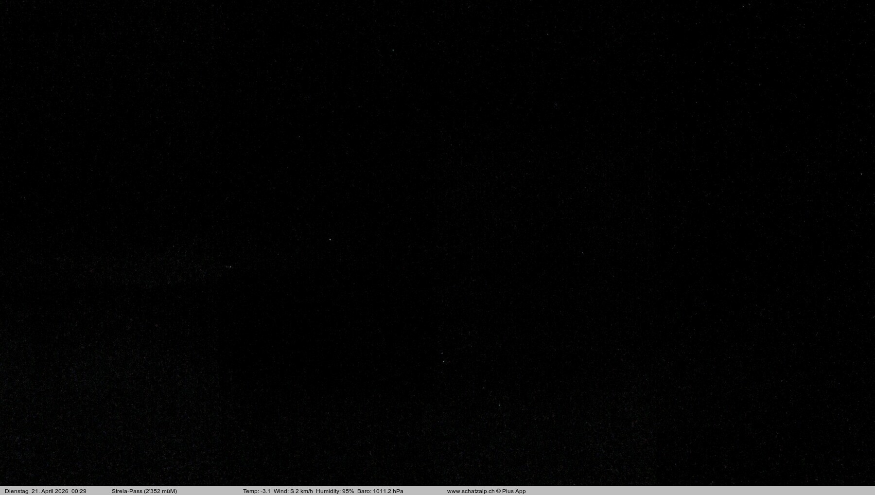 Archiv Foto Webcam Restaurant Strela Pass Schatzalp