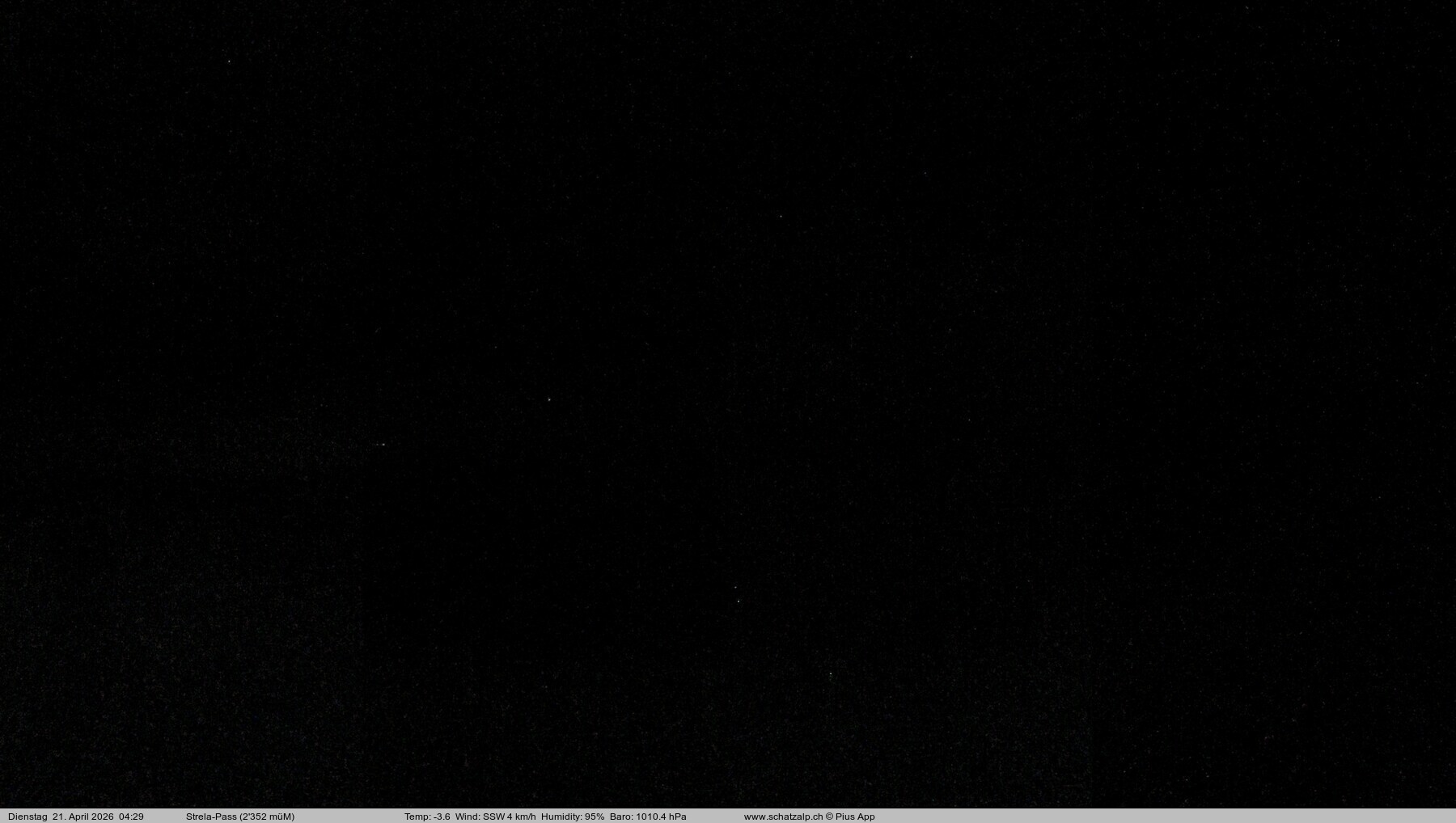 Archiv Foto Webcam Restaurant Strela Pass Schatzalp