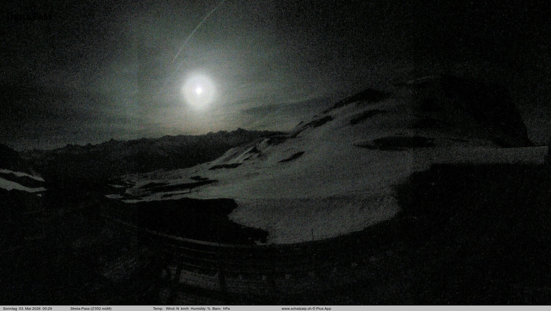 Archiv Foto Webcam Restaurant Strela Pass Schatzalp