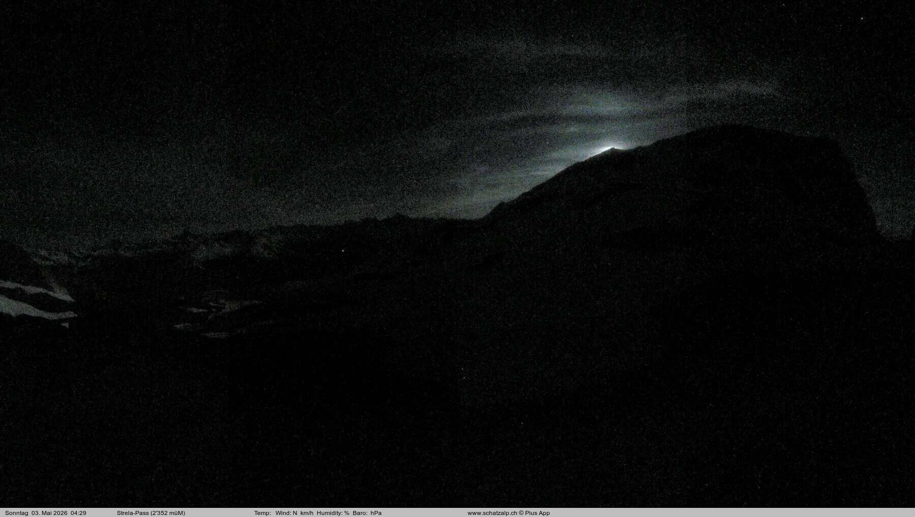 Archiv Foto Webcam Restaurant Strela Pass Schatzalp