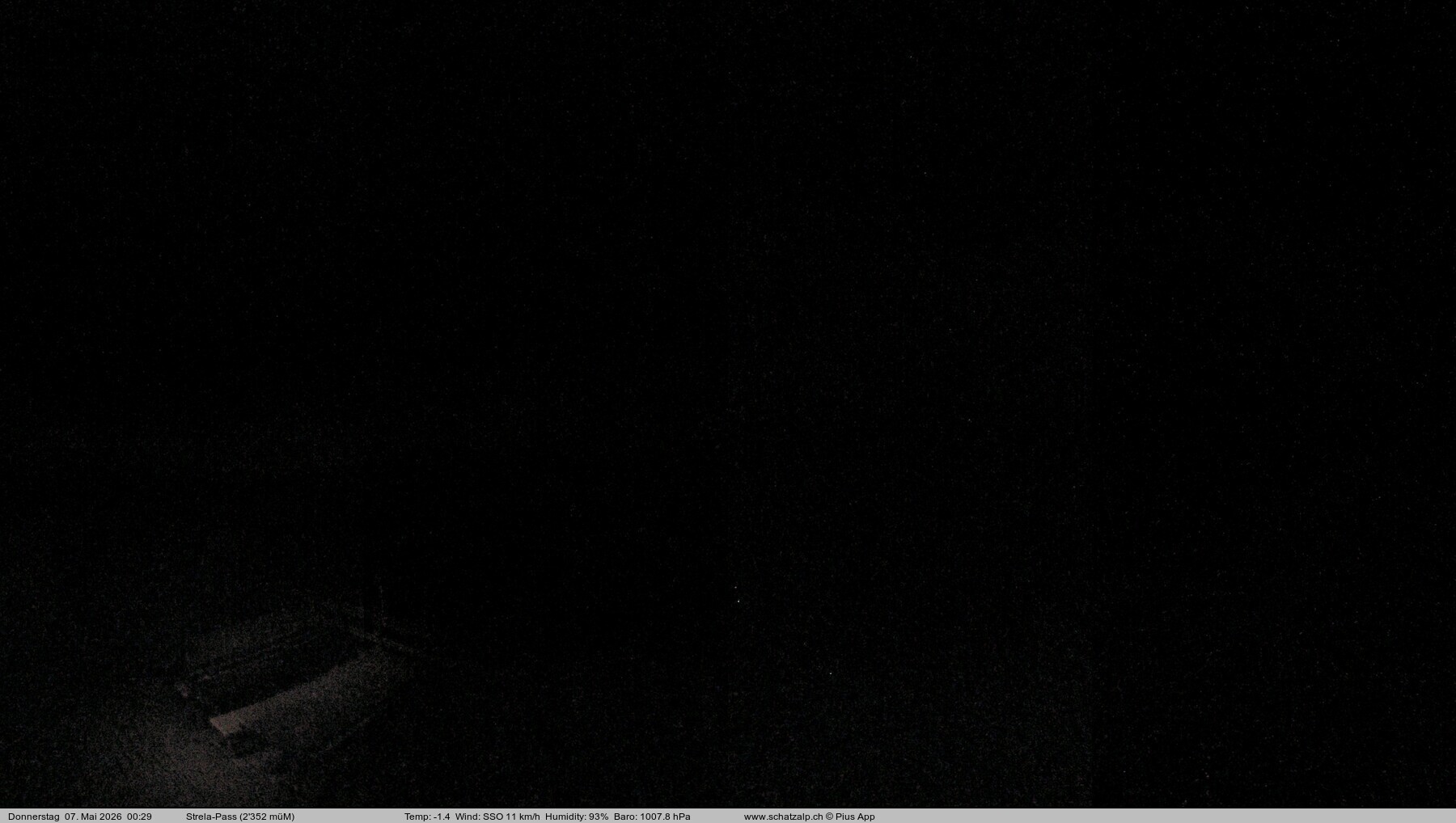 Archiv Foto Webcam Restaurant Strela Pass Schatzalp