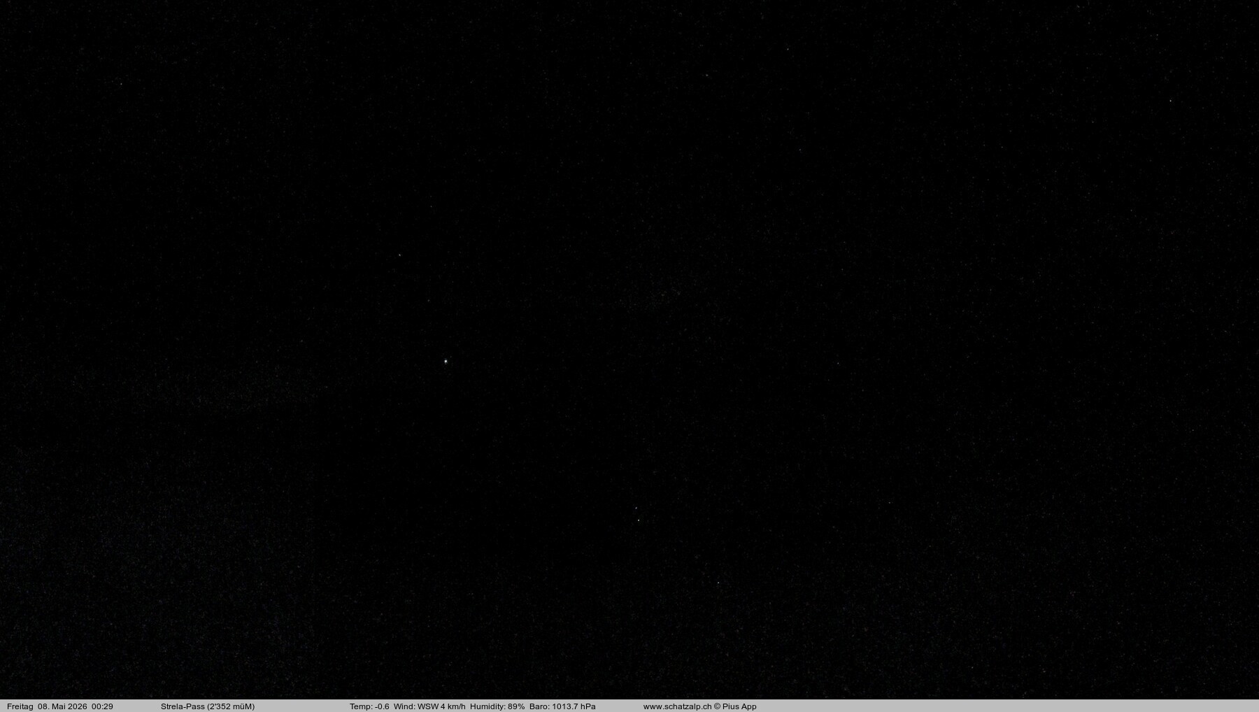Archiv Foto Webcam Restaurant Strela Pass Schatzalp