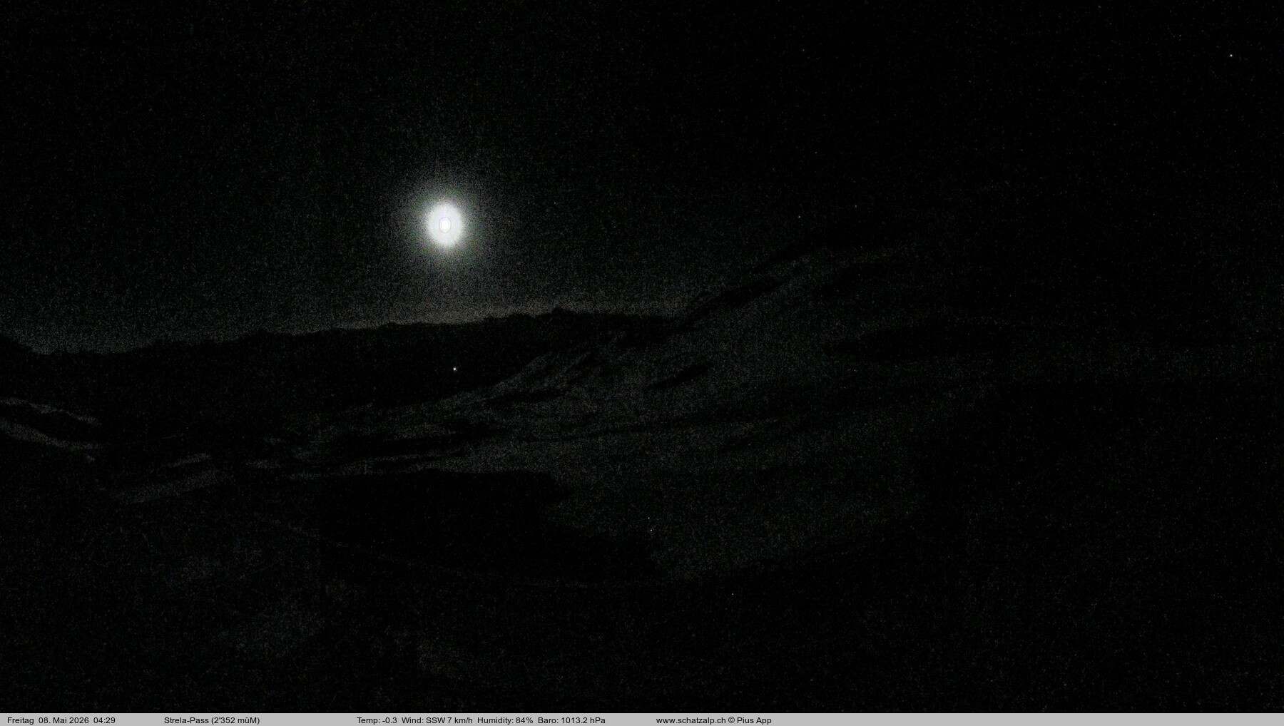 Archiv Foto Webcam Restaurant Strela Pass Schatzalp