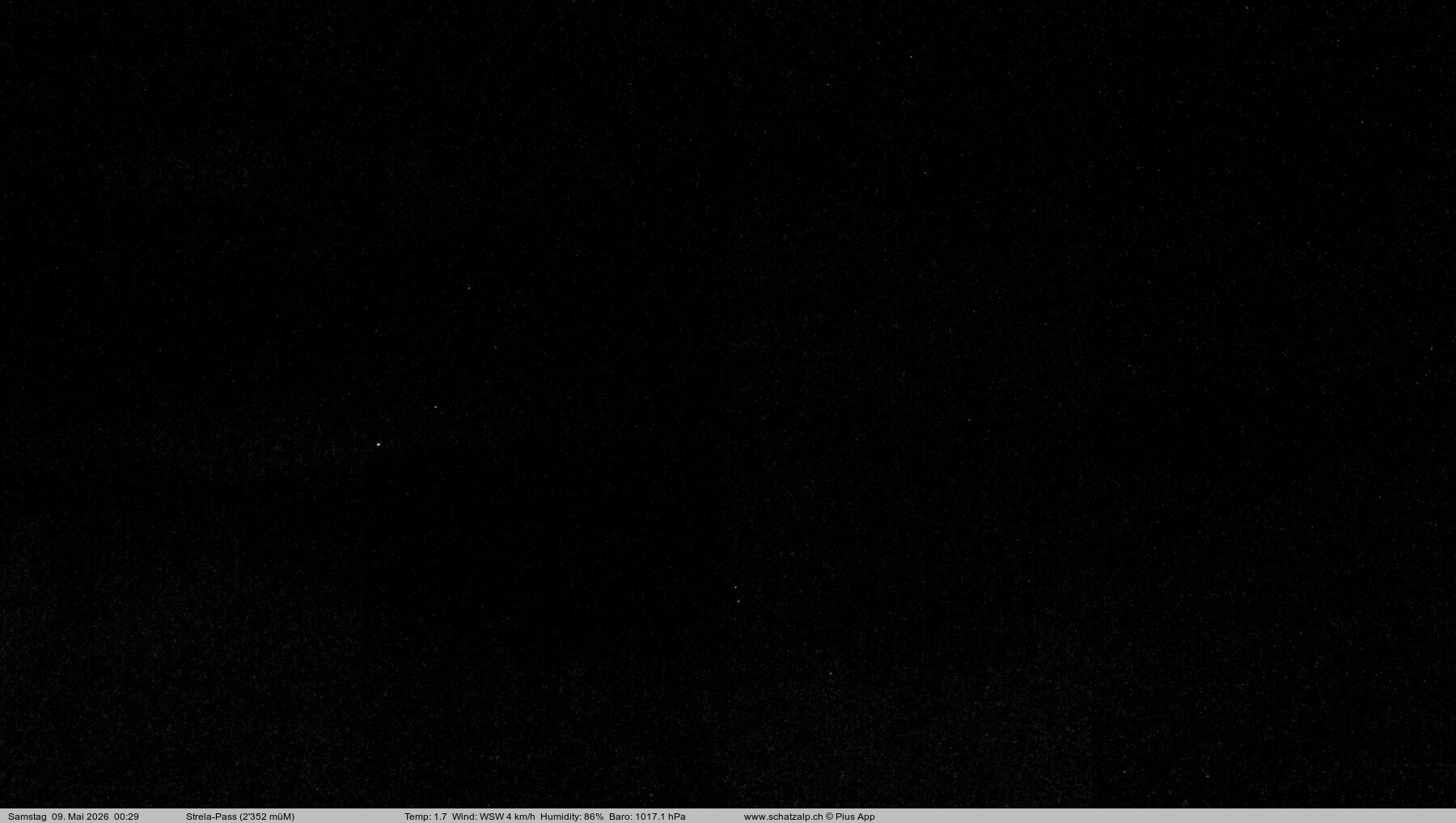 Archiv Foto Webcam Restaurant Strela Pass Schatzalp