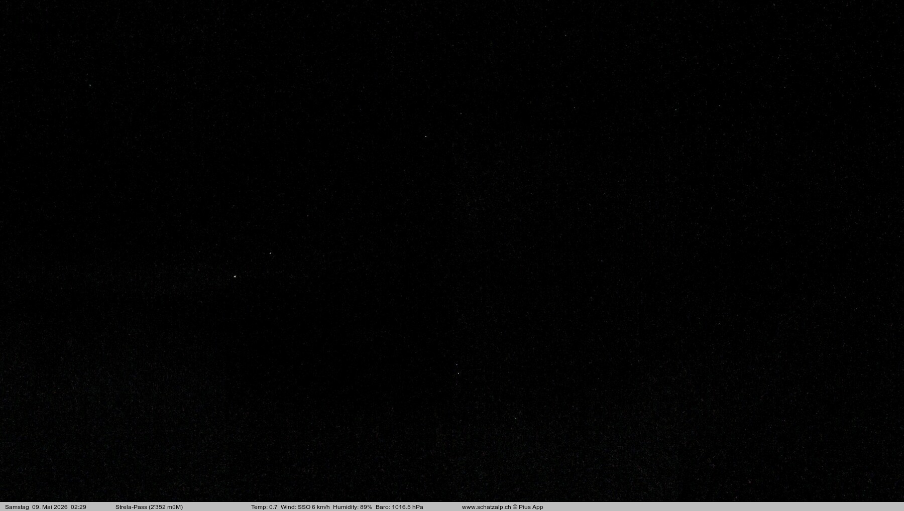 Archiv Foto Webcam Restaurant Strela Pass Schatzalp