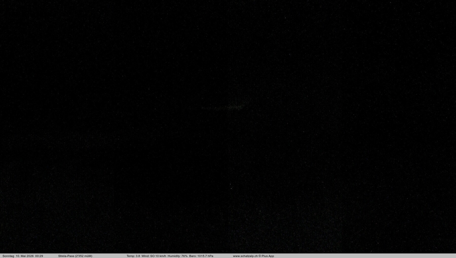 Archiv Foto Webcam Restaurant Strela Pass Schatzalp