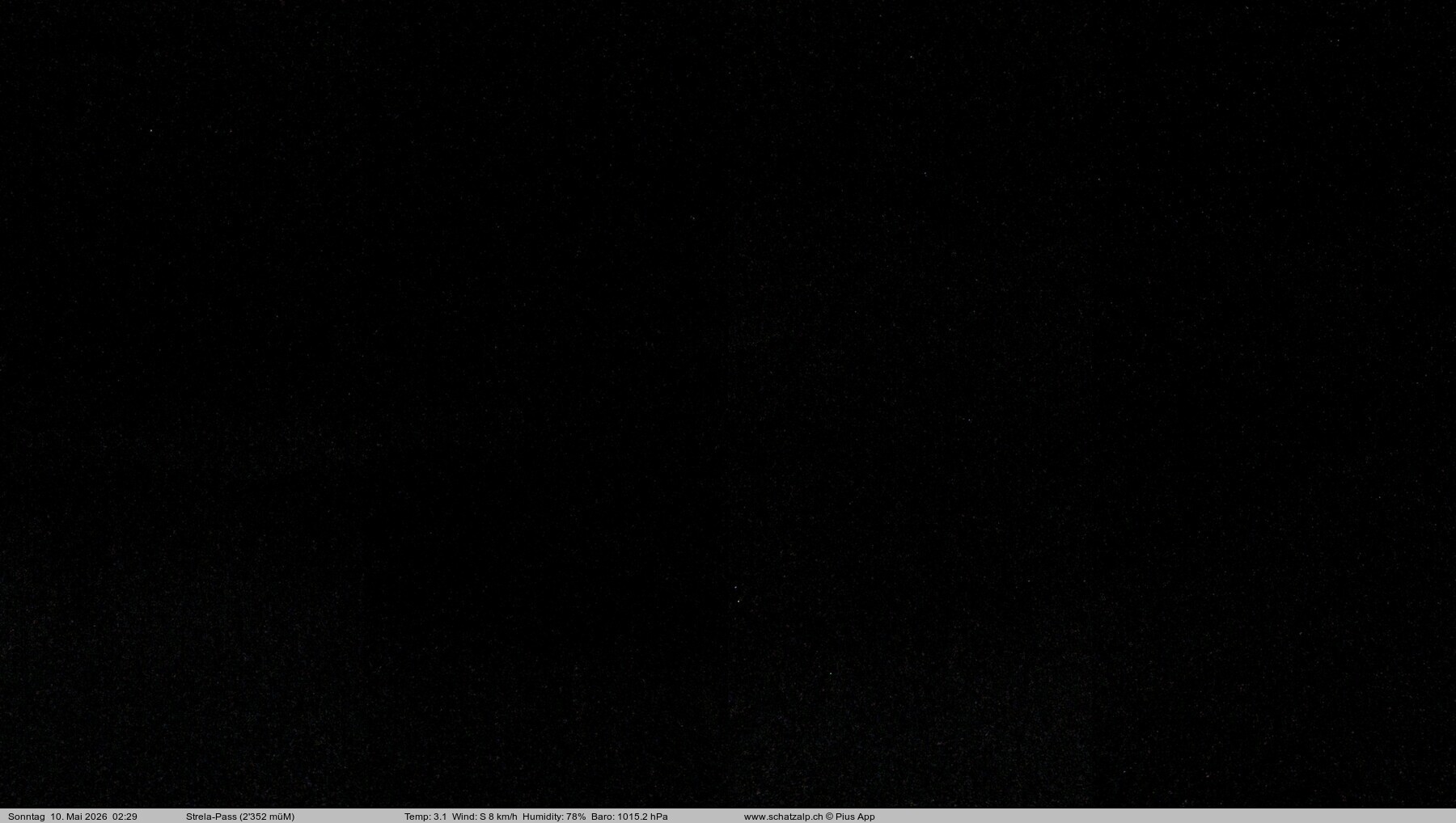 Archiv Foto Webcam Restaurant Strela Pass Schatzalp