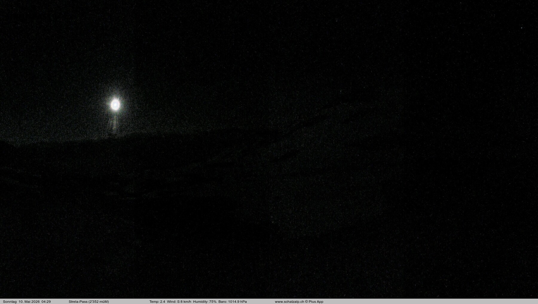 Archiv Foto Webcam Restaurant Strela Pass Schatzalp