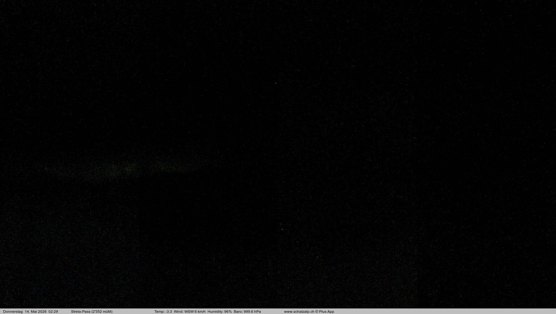 Archiv Foto Webcam Restaurant Strela Pass Schatzalp