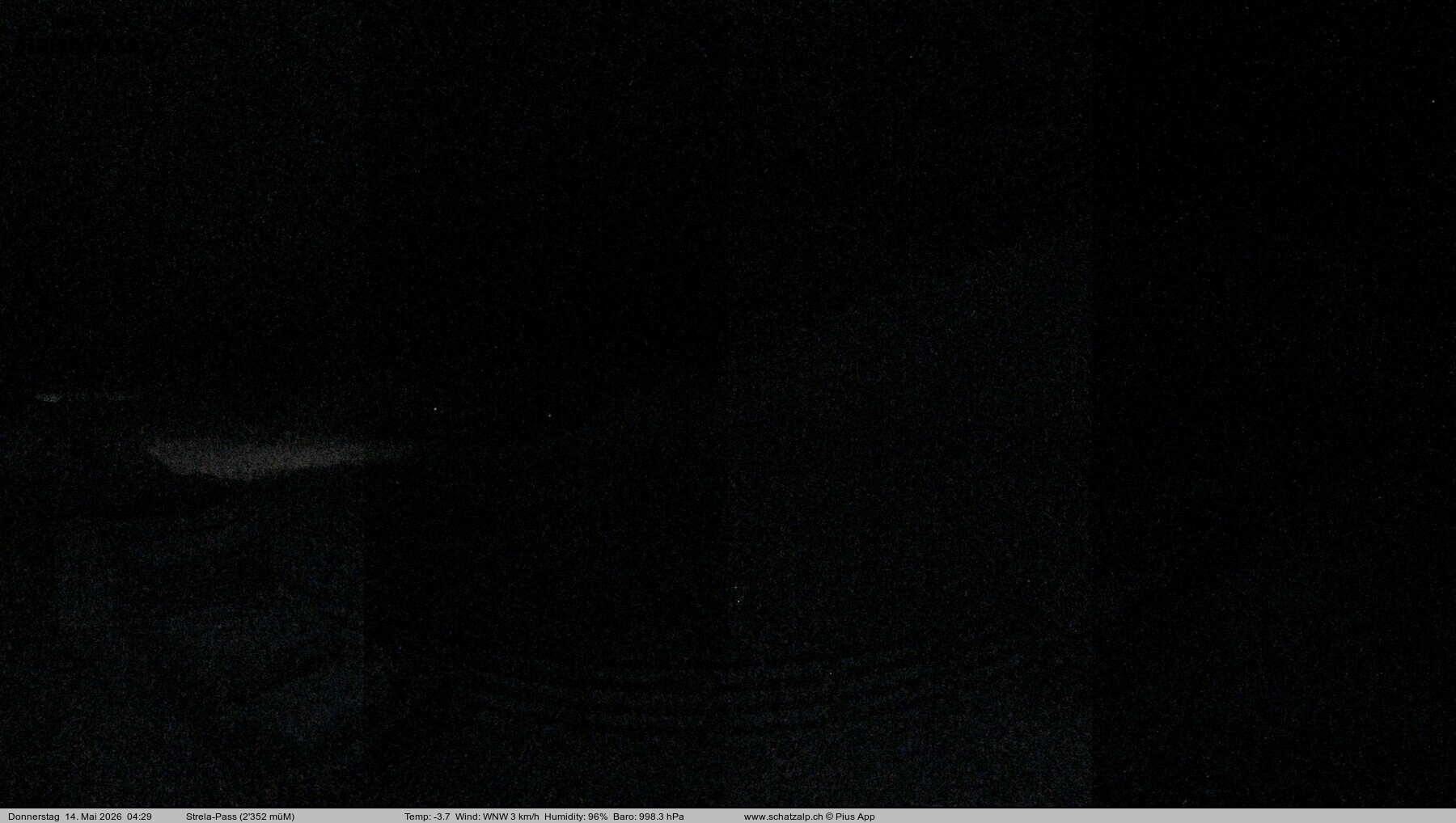 Archiv Foto Webcam Restaurant Strela Pass Schatzalp
