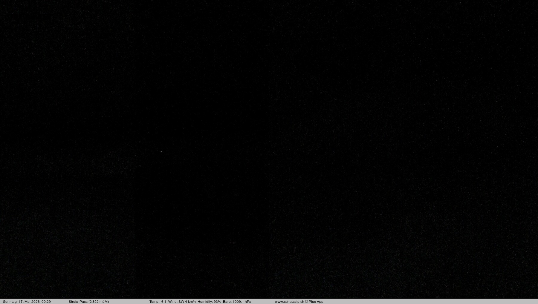 Archived image Webcam Schatzalp - Strela Pass