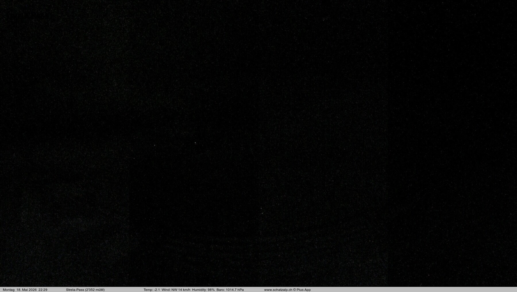 Archiv Foto Webcam Restaurant Strela Pass Schatzalp