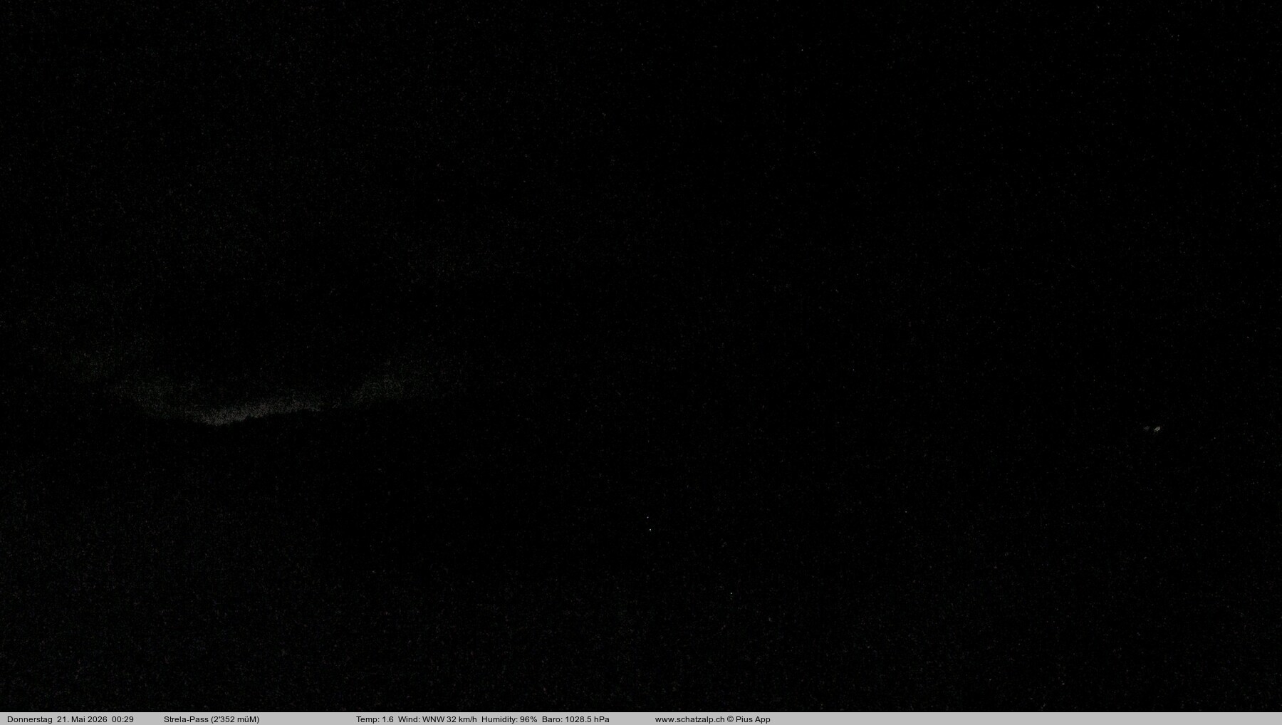 Archived image Webcam Schatzalp - Strela Pass