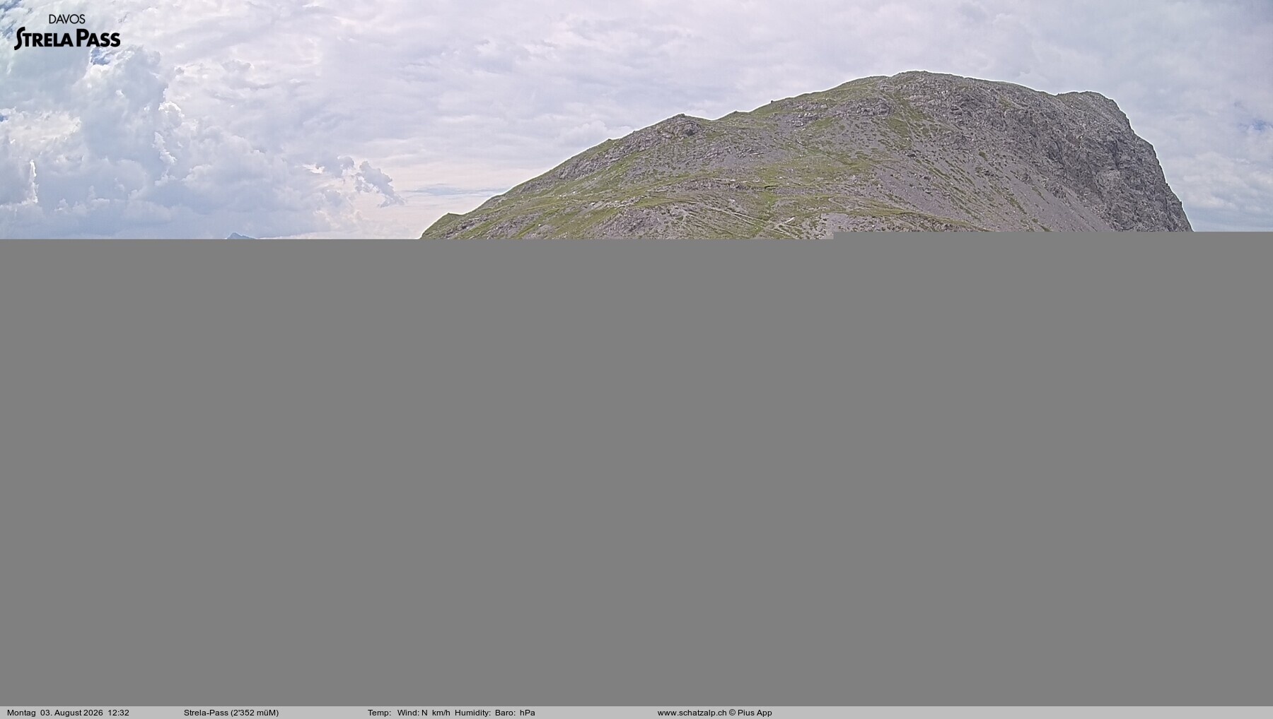 Archiv Foto Webcam Restaurant Strela Pass Schatzalp