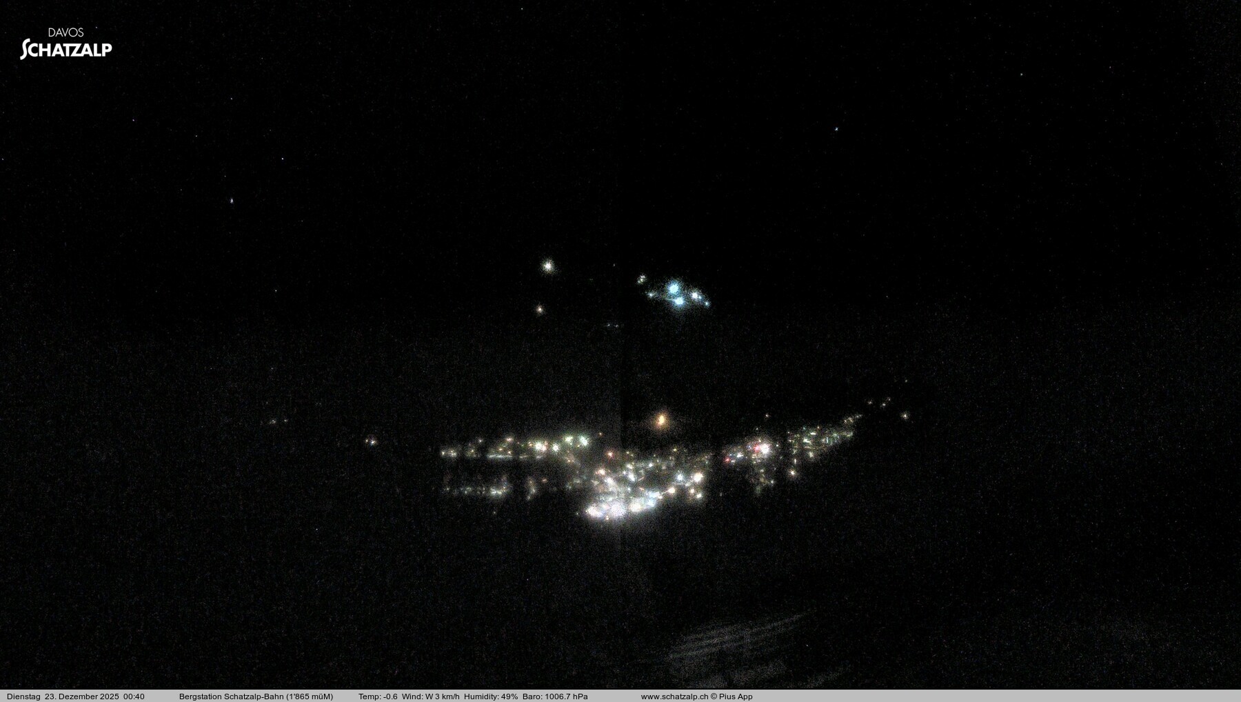 Archiv Foto Webcam Schatzalp