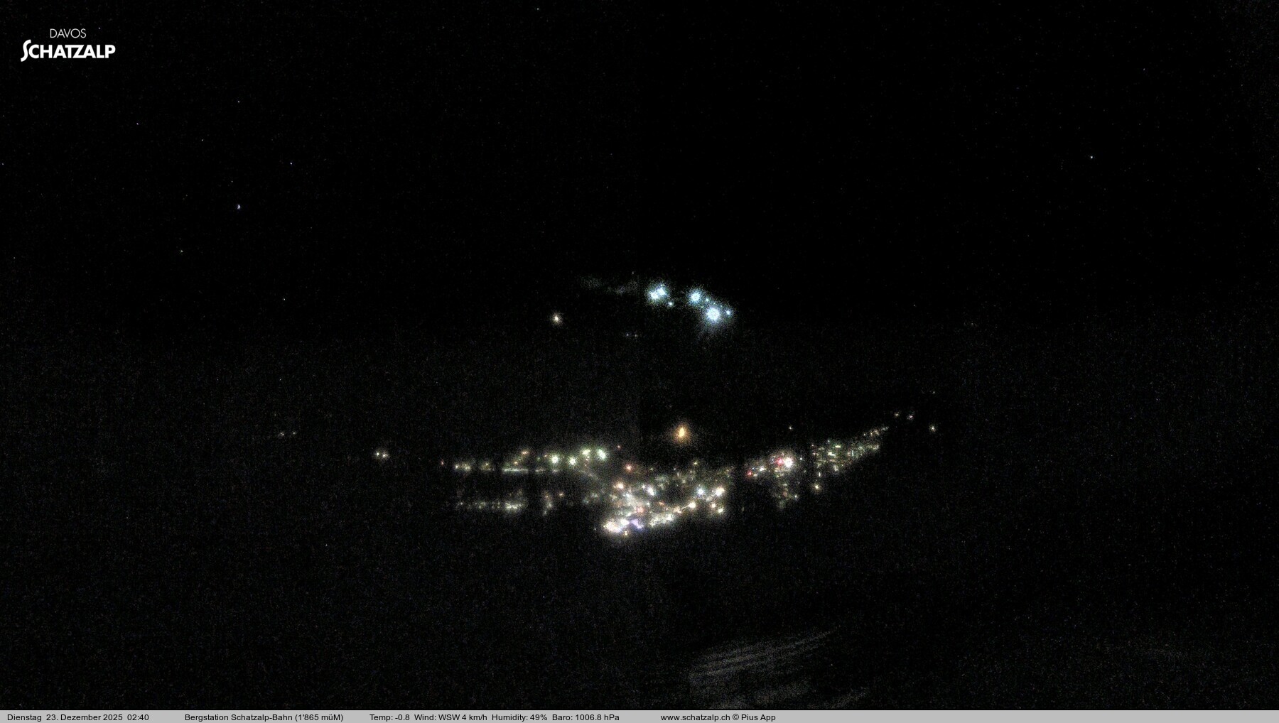 Archiv Foto Webcam Schatzalp