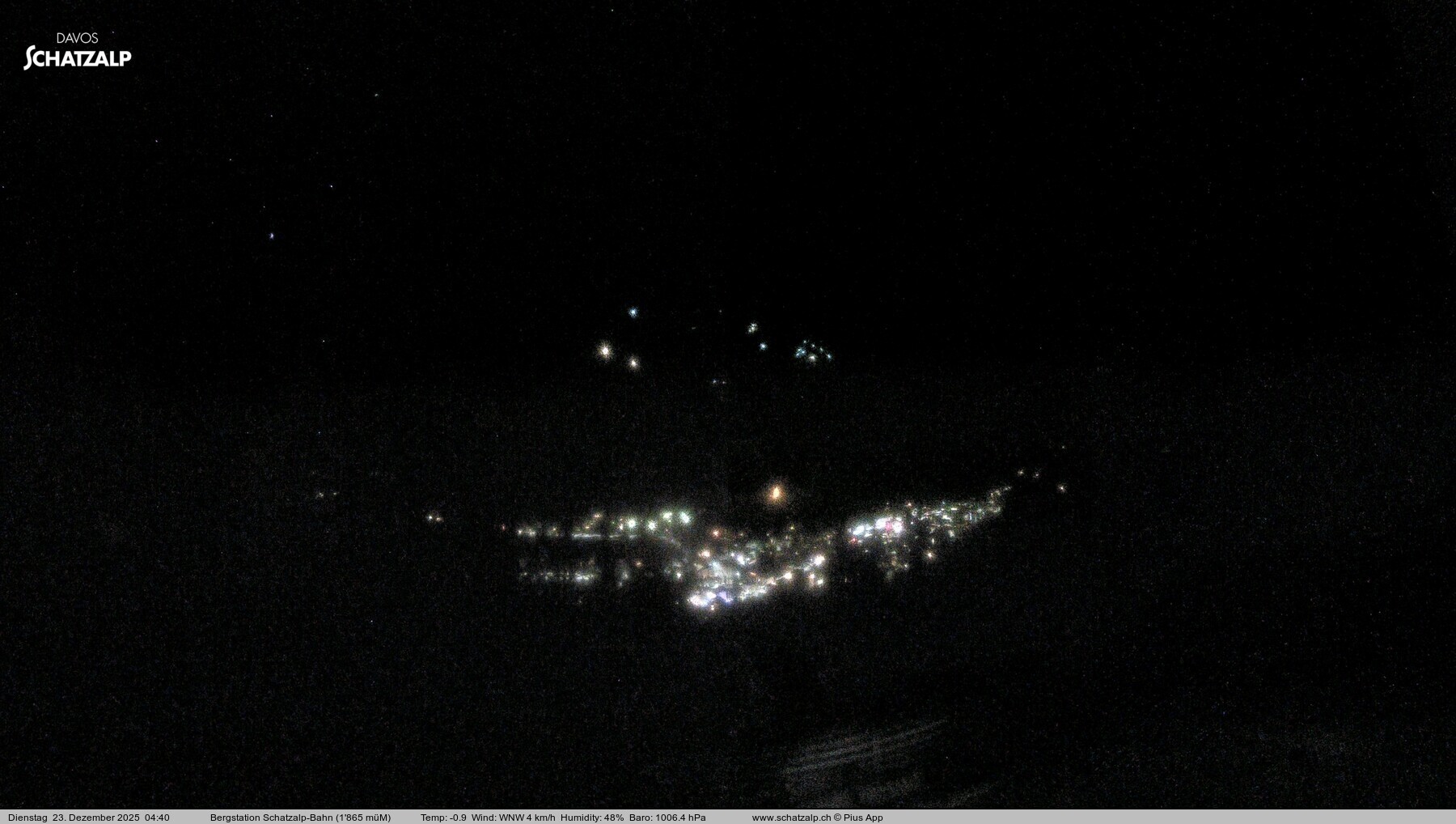 Archiv Foto Webcam Schatzalp