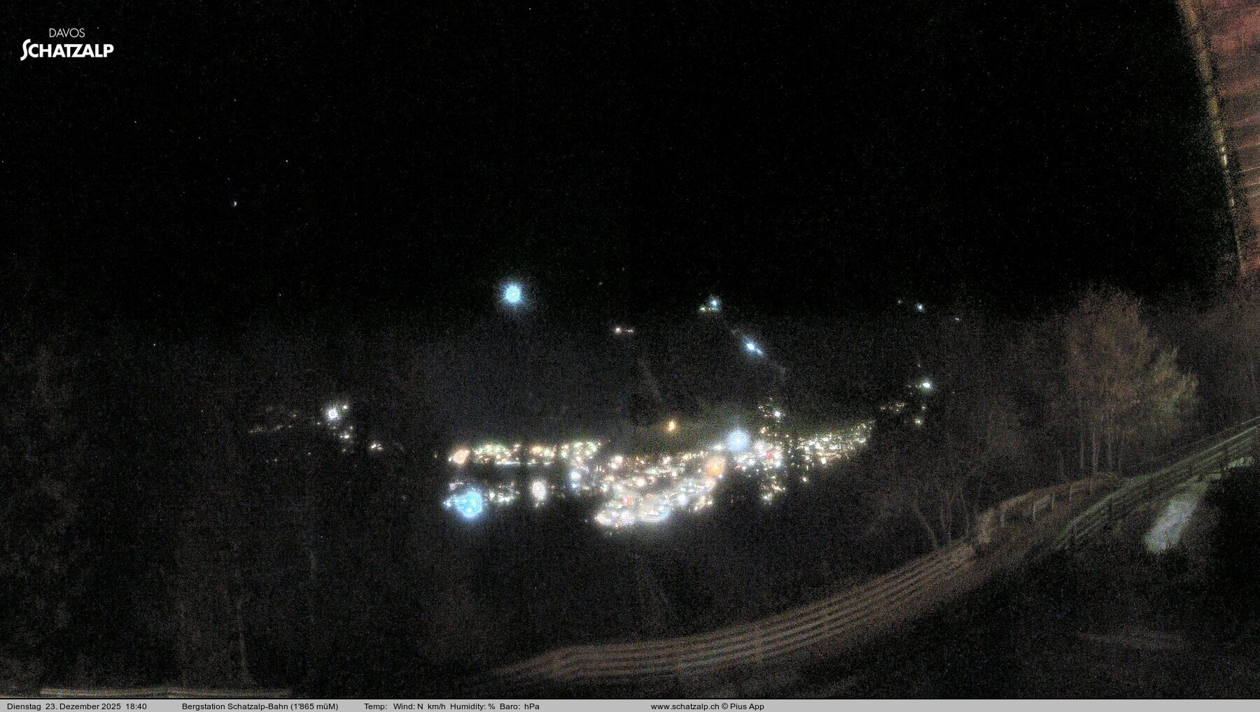 Archiv Foto Webcam Schatzalp