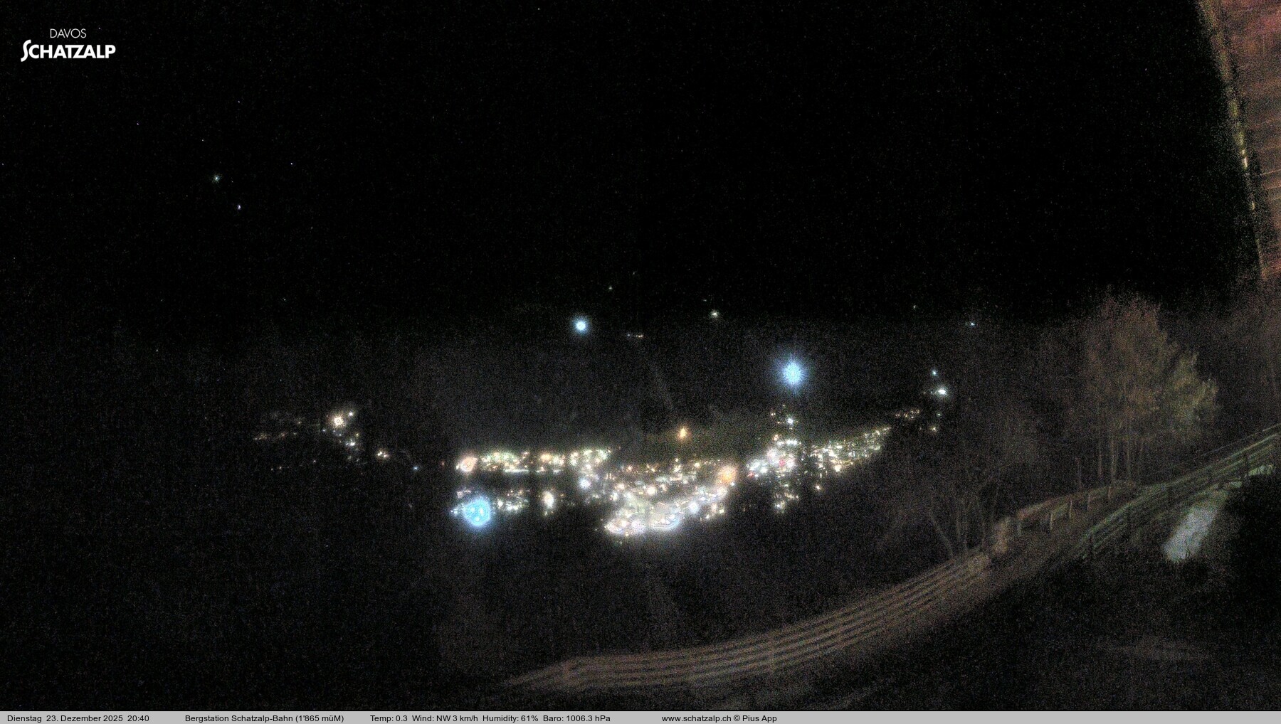 Archiv Foto Webcam Schatzalp