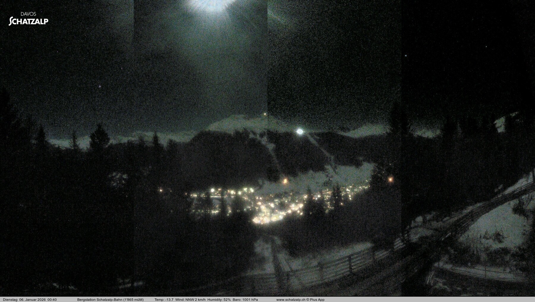 Archiv Foto Webcam Schatzalp