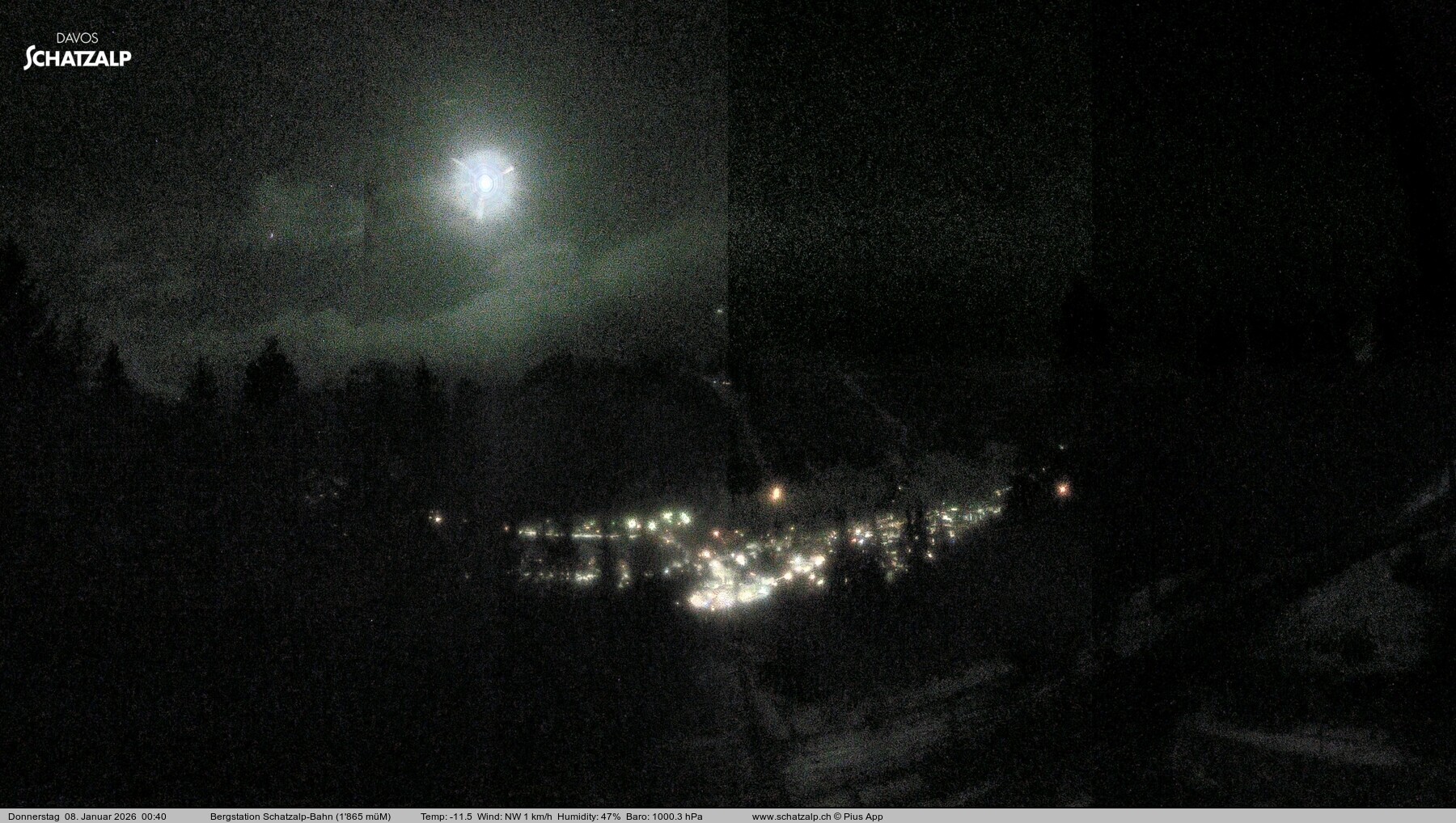 Archived image Webcam at Schatzalp