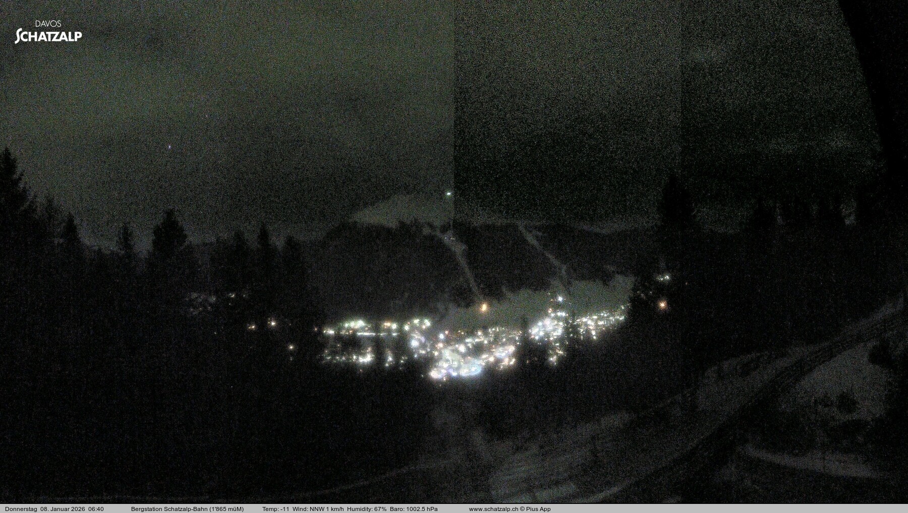 Archived image Webcam at Schatzalp