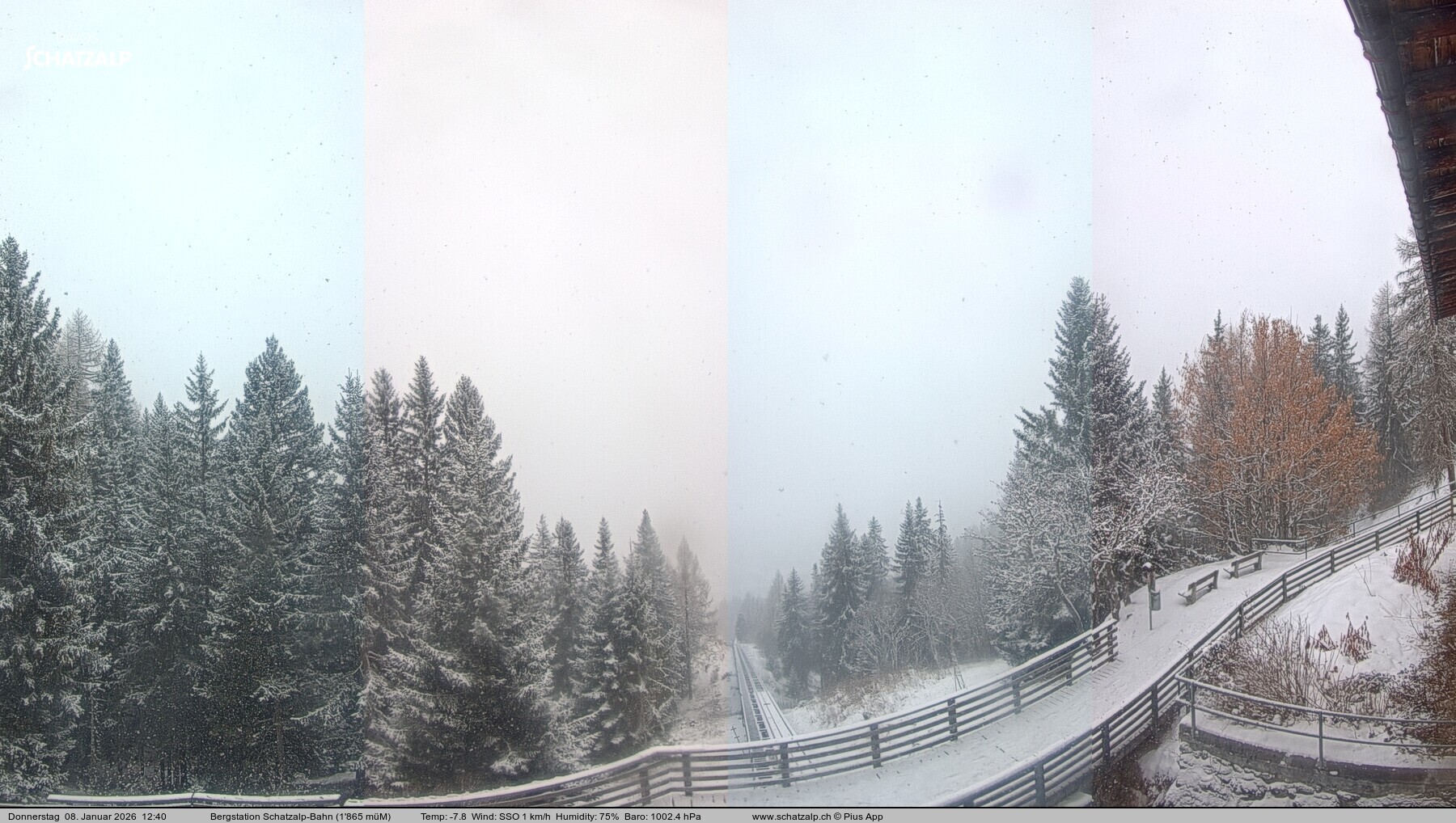 Archived image Webcam at Schatzalp