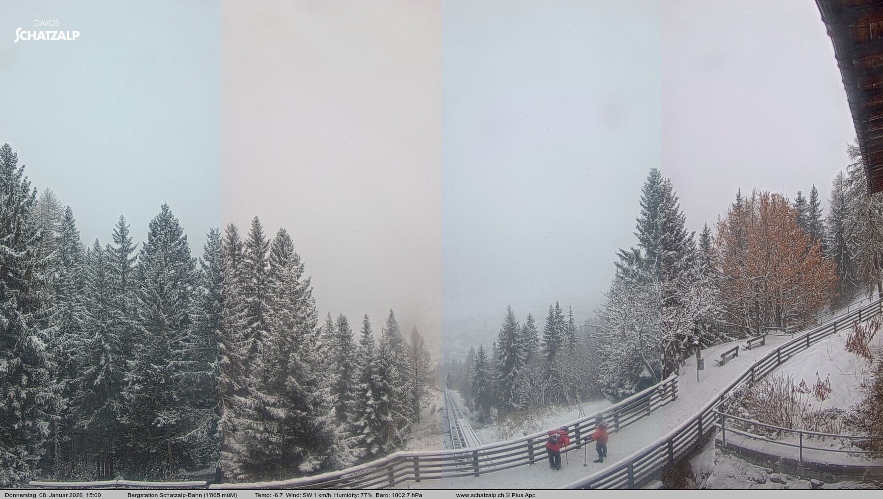 Archived image Webcam at Schatzalp