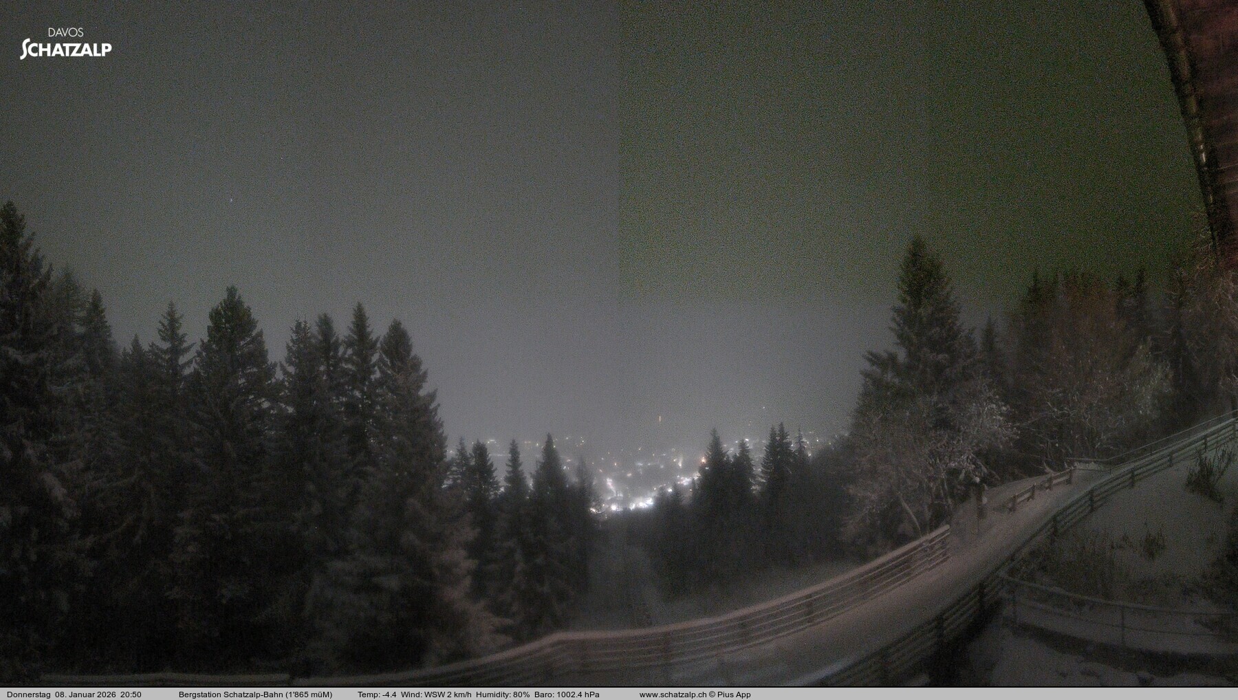 Archived image Webcam at Schatzalp