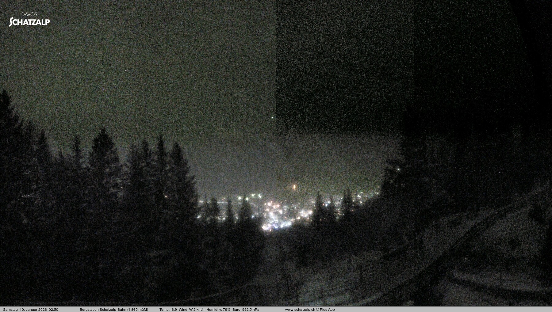 Archiv Foto Webcam Schatzalp