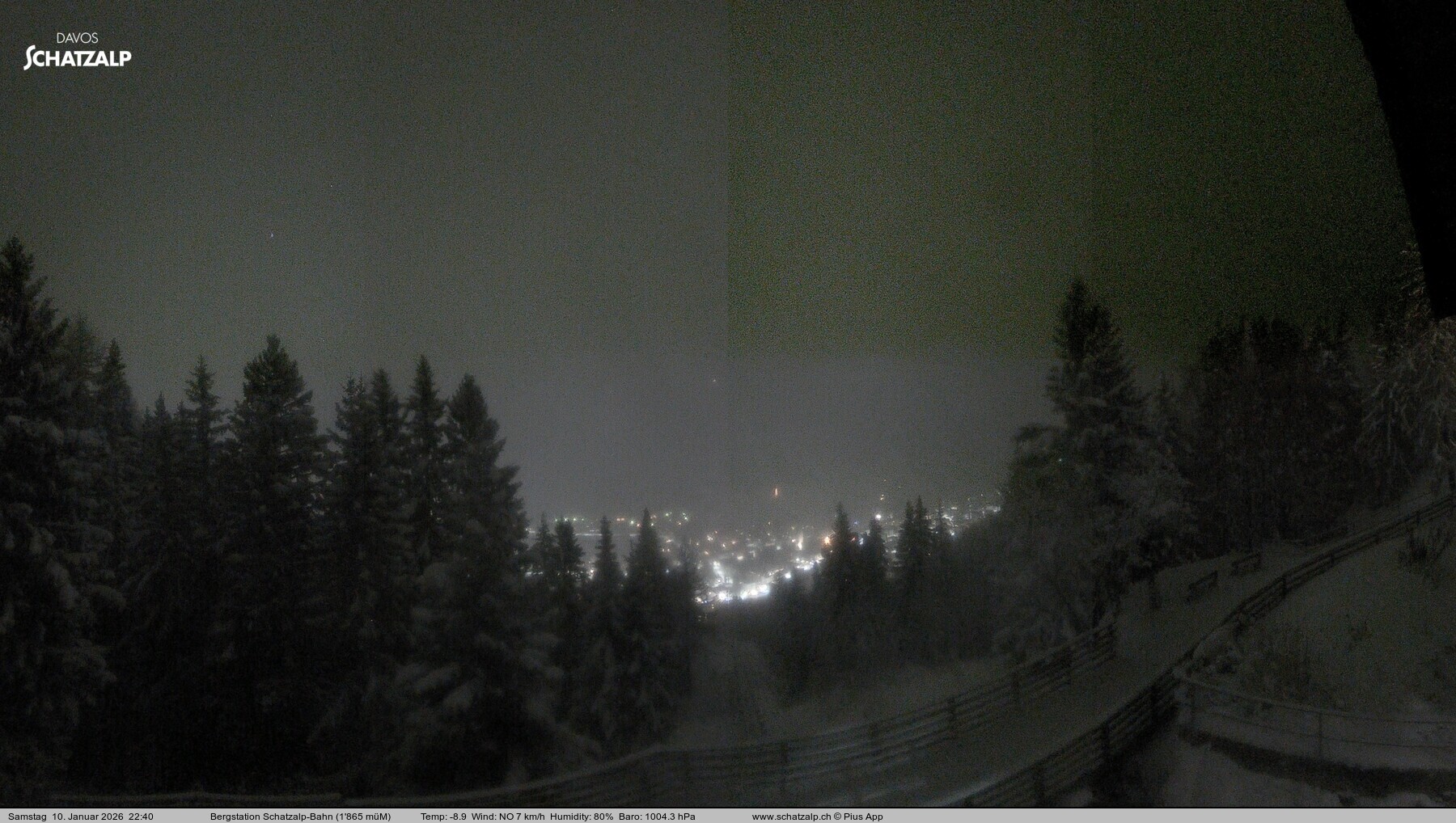 Archiv Foto Webcam Schatzalp