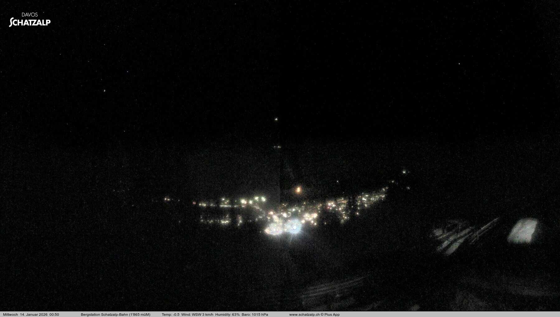 Archiv Foto Webcam Schatzalp