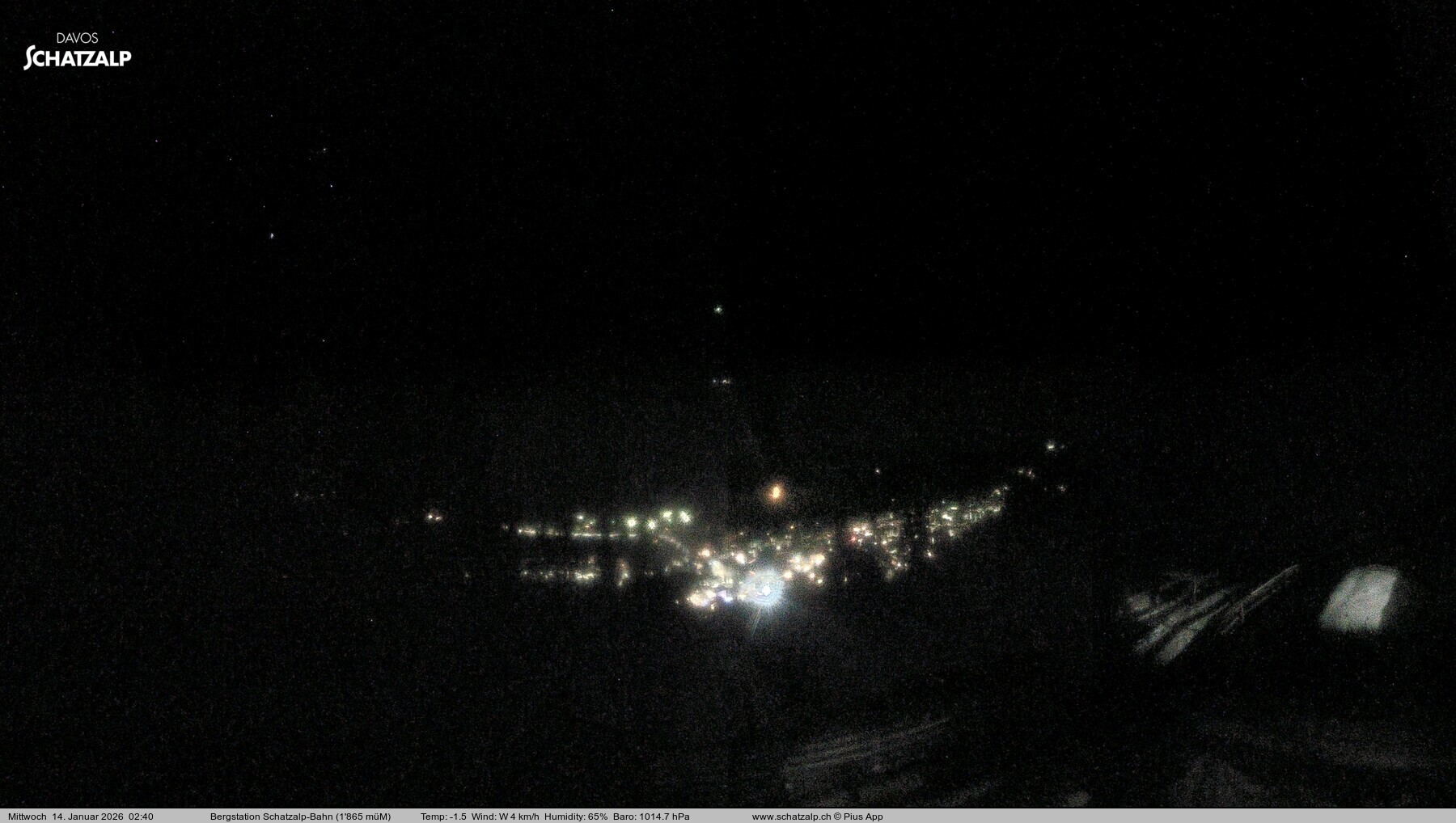 Archiv Foto Webcam Schatzalp