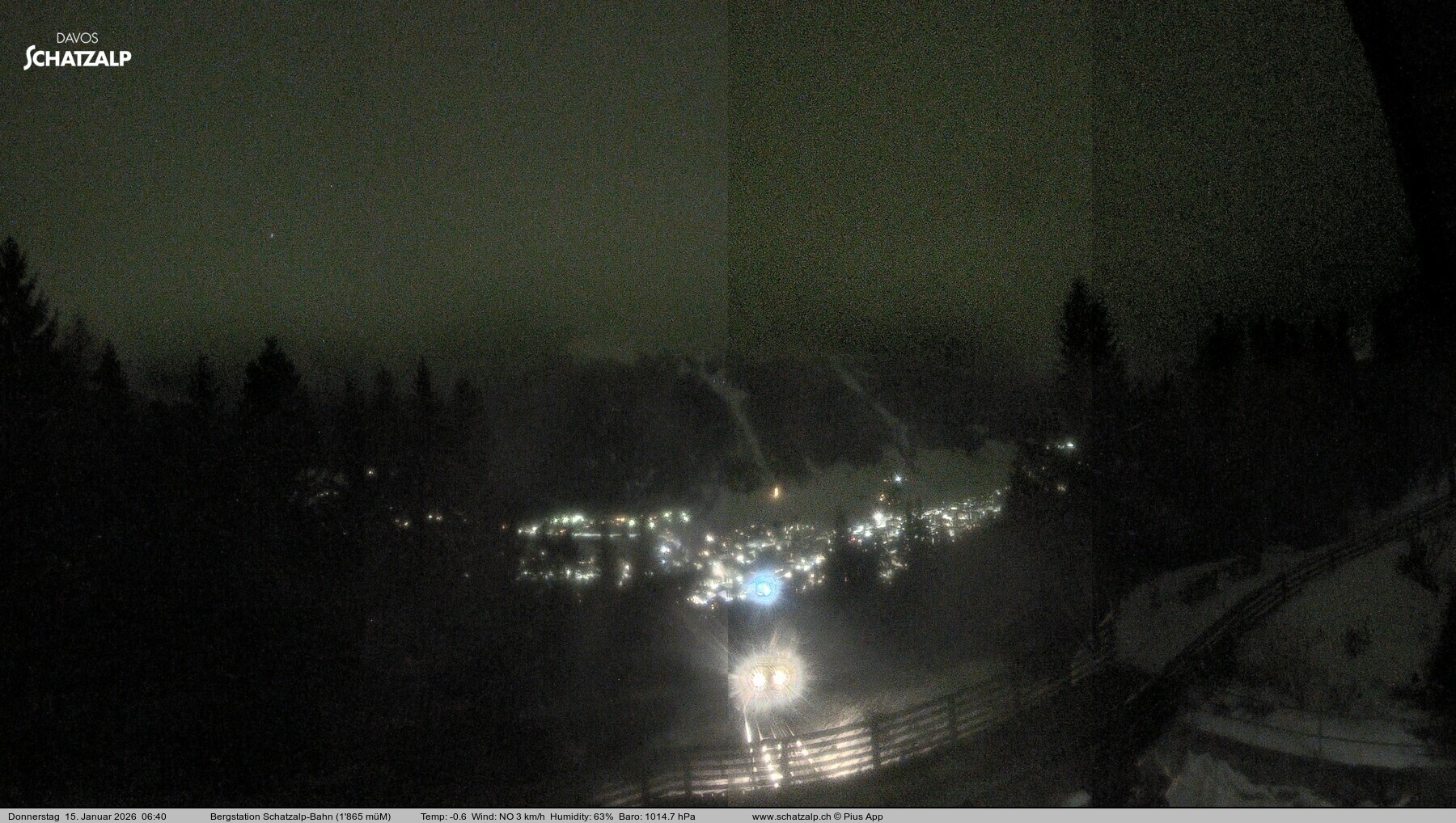 Archiv Foto Webcam Schatzalp