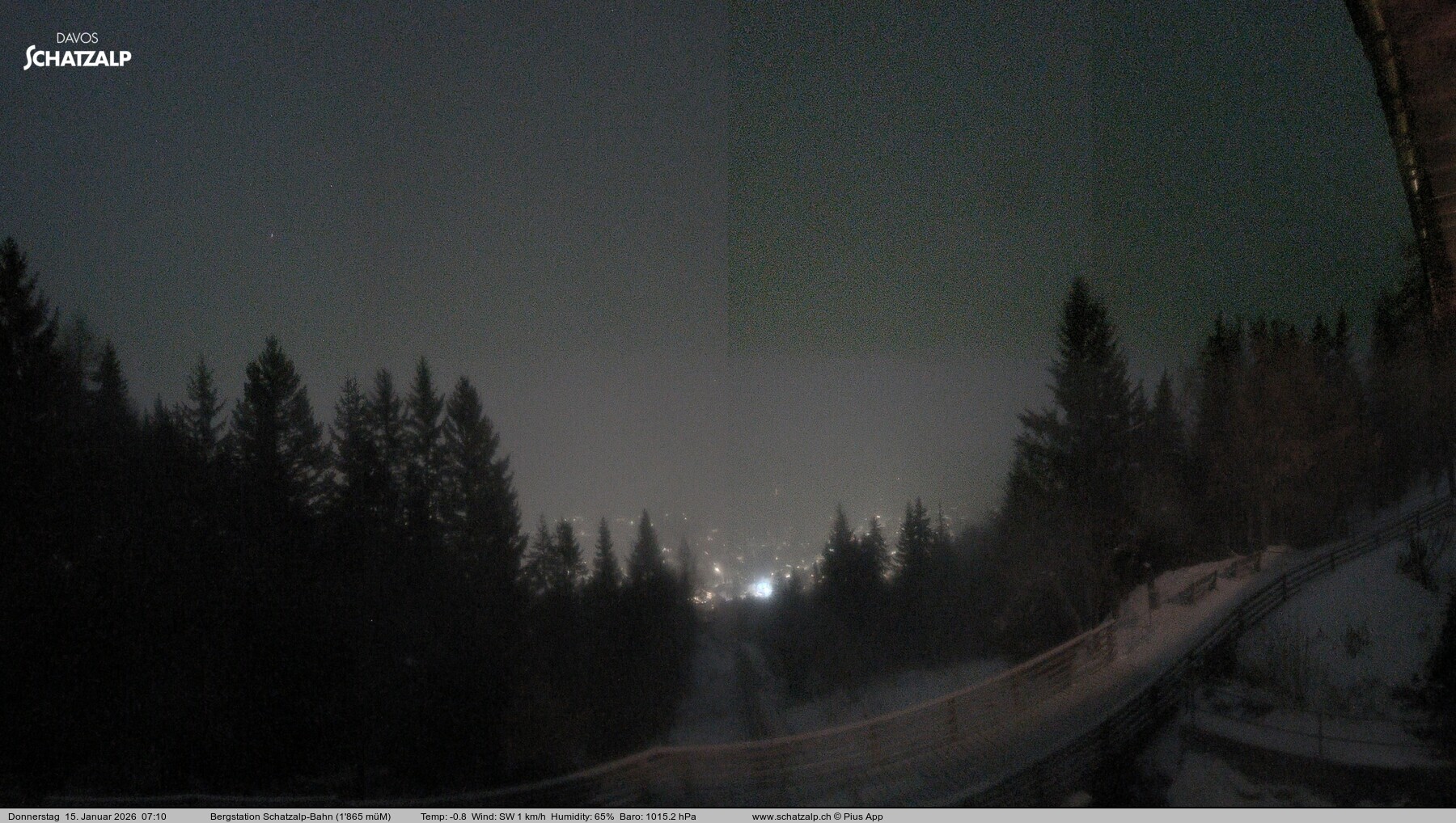 Archiv Foto Webcam Schatzalp