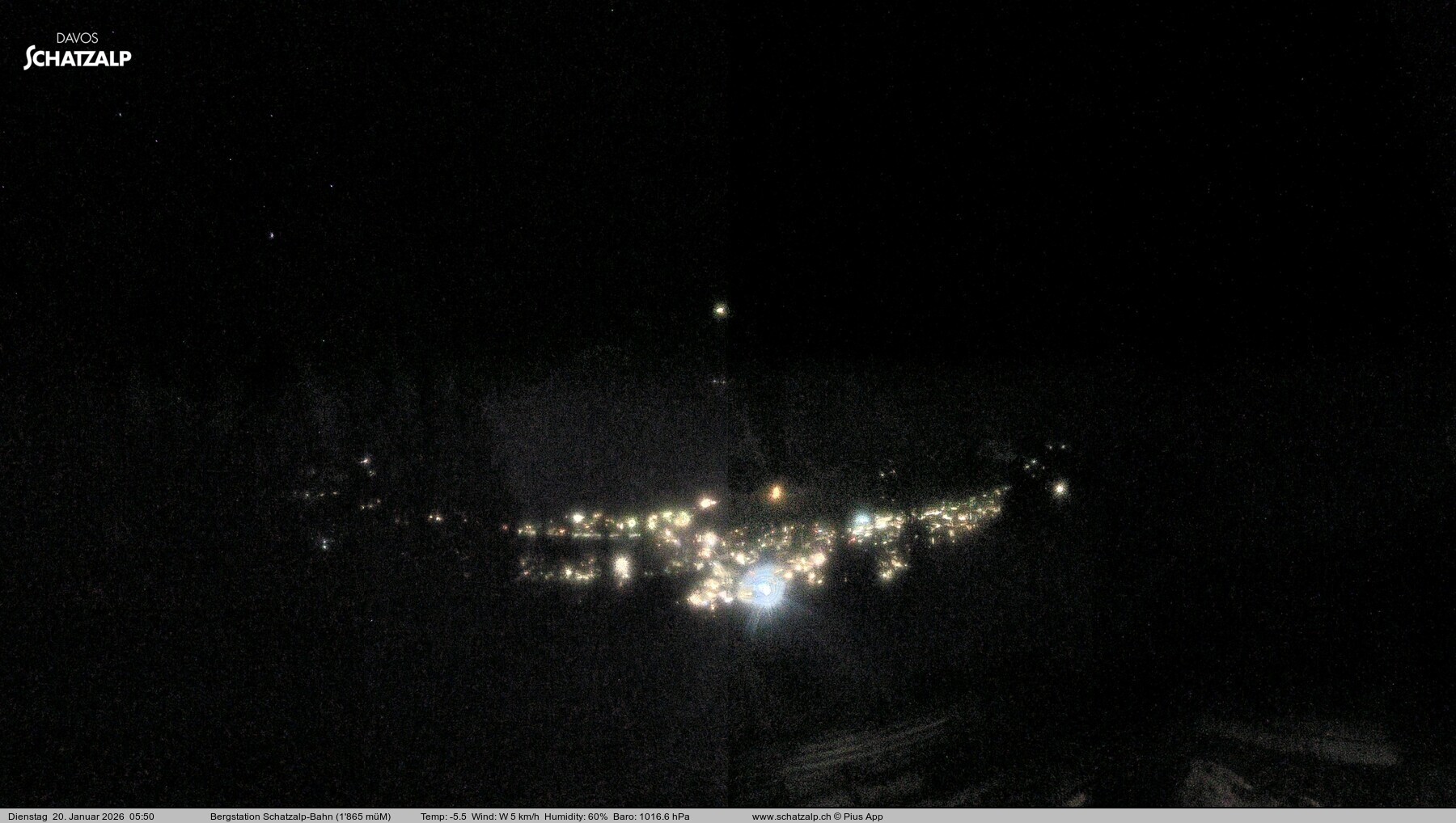 Archived image Webcam at Schatzalp