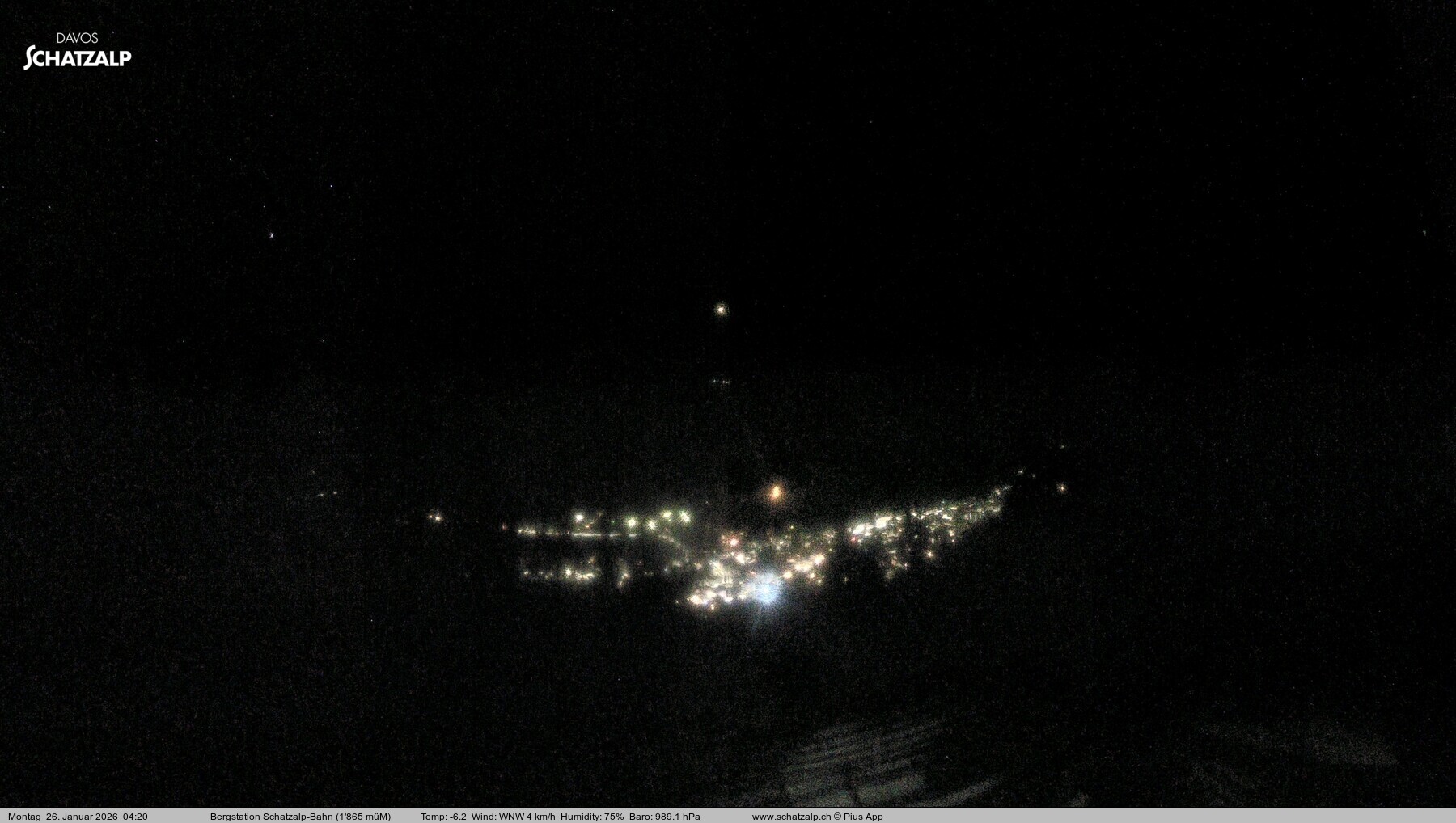 Archiv Foto Webcam Schatzalp